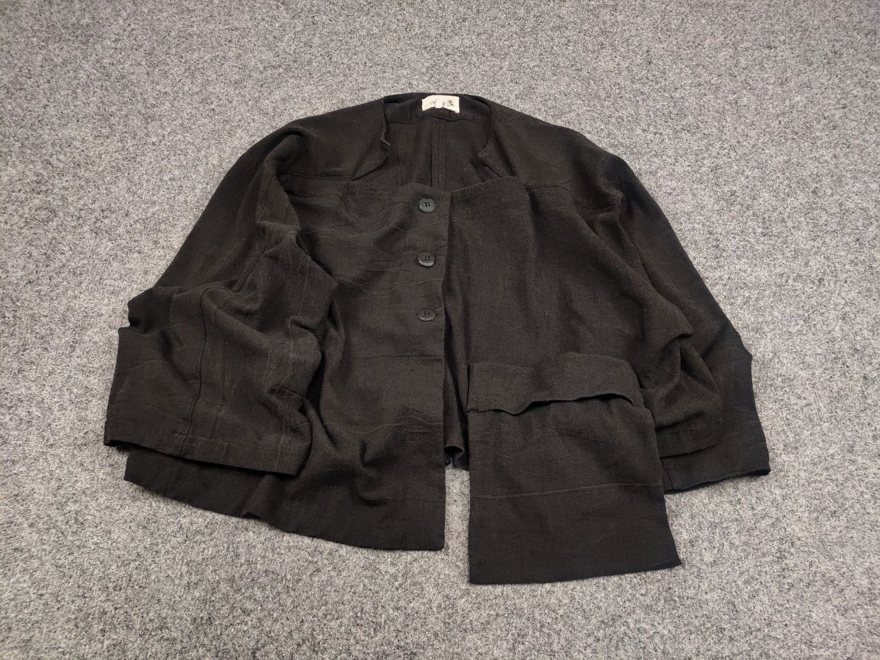 Designer Cannisse design asymmetric Pocket Light Blazer Jacket Size M / US 6-8 / IT 42-44 - 2 Thumbnail
