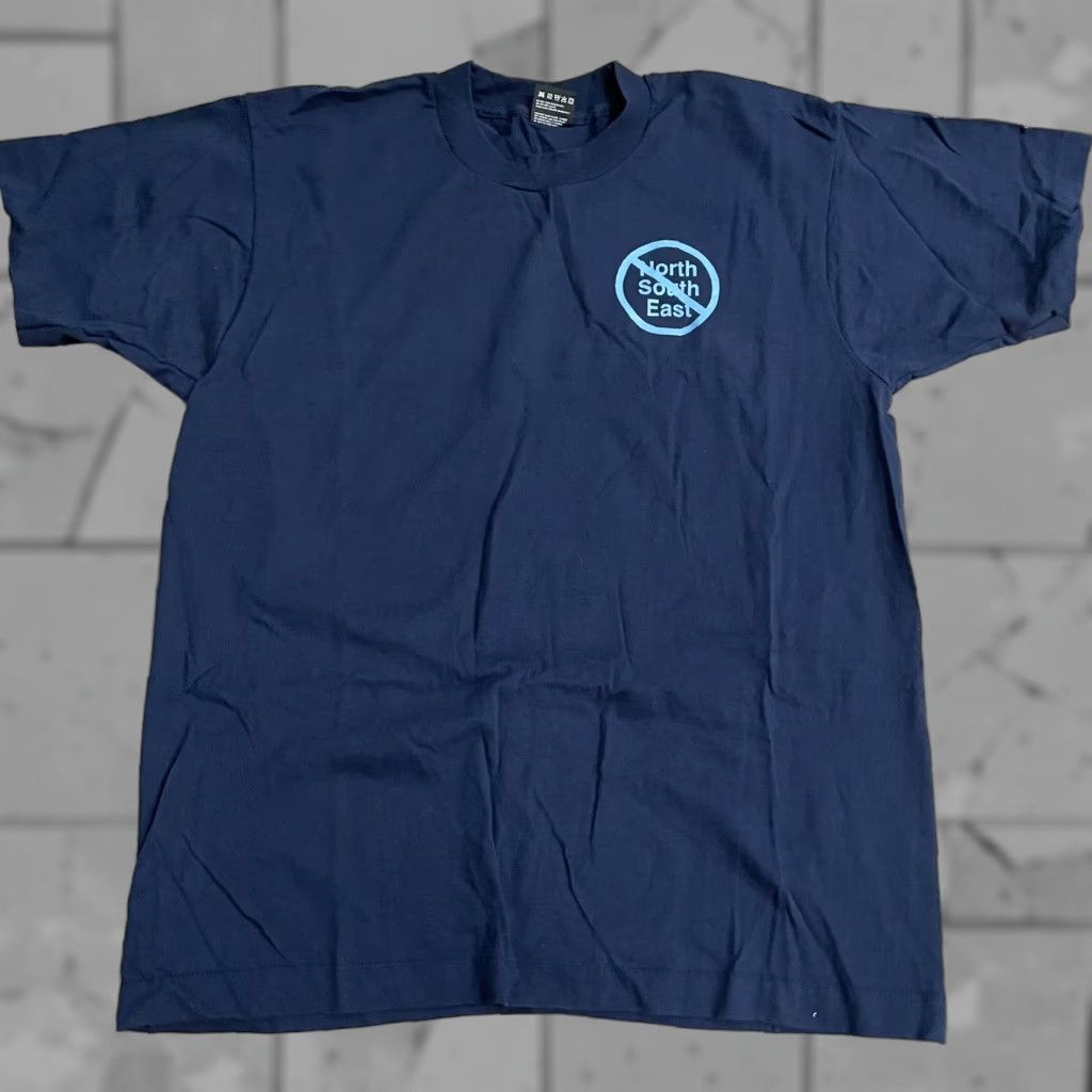 Fruit Of The Loom VINTAGE Goin West blue Graphic Tee Single Stitch Mens Size L USA Shirt Mens L Blue Stitch USA Disney Theme Size US L / EU 52-54 / 3 - 1 Thumbnail