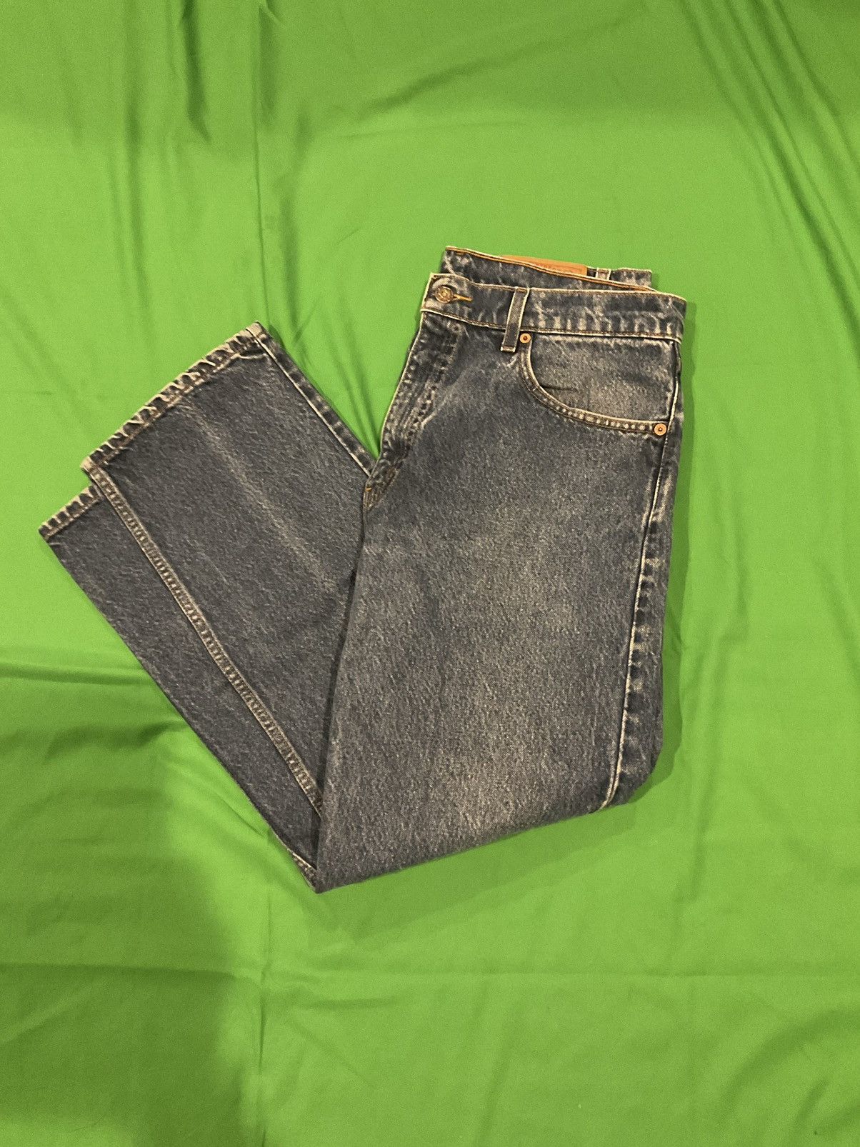 Levi's × Vintage Vintage Levi's 505 navy denim jeans Size US 34 / EU 50 - 1 Thumbnail