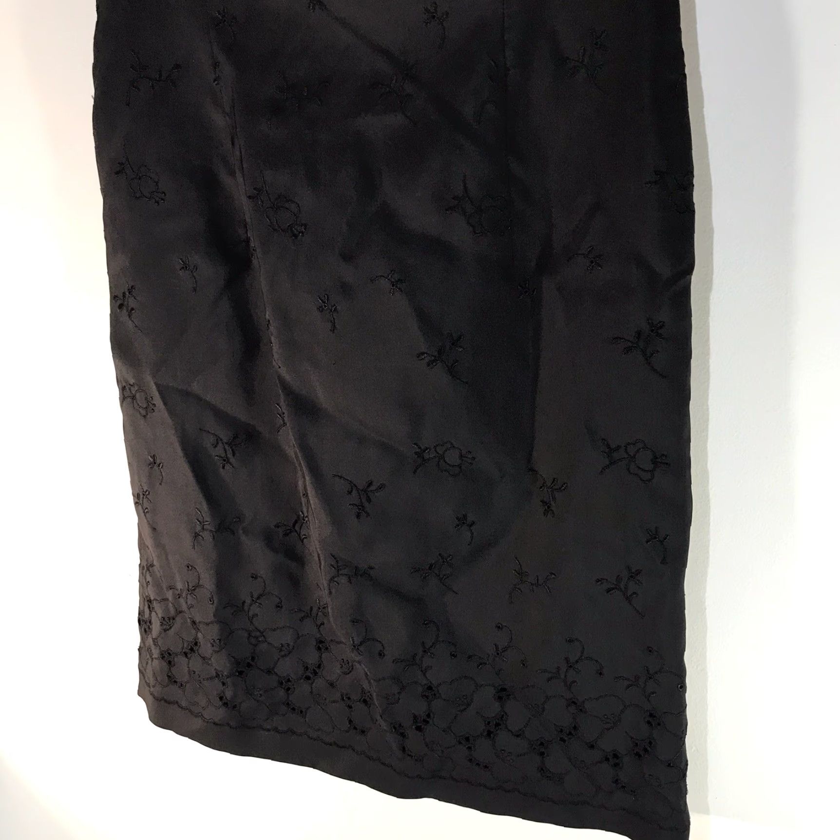 Talbots VINTAGE Talbots Petites Black Silk Sheath Dress 2 Women's Knee-Length Party Cocktail Business Summer Size XS / US 0-2 / IT 36-38 - 2 Thumbnail