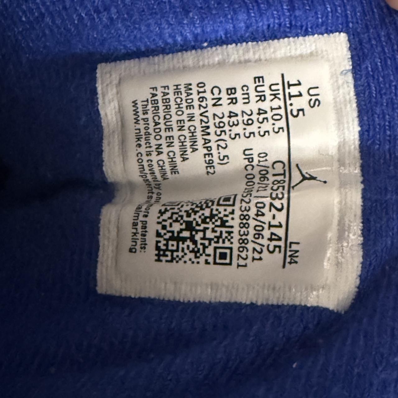 Jordan Brand Jordan 3 Racer Blue Size US 11.5 / EU 44-45 - 6 Thumbnail