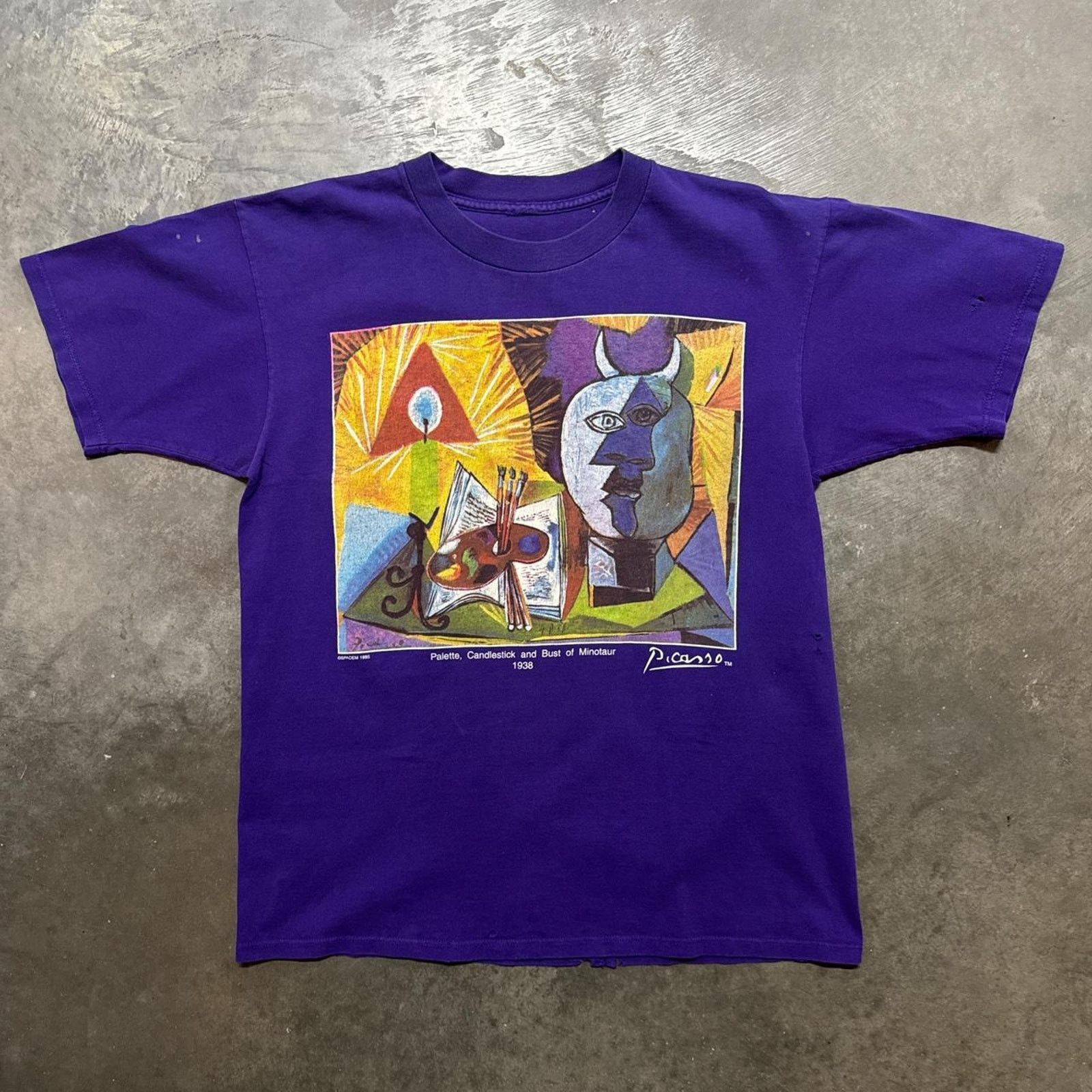 Vintage 90s Picasso Art Graphic T-Shirt