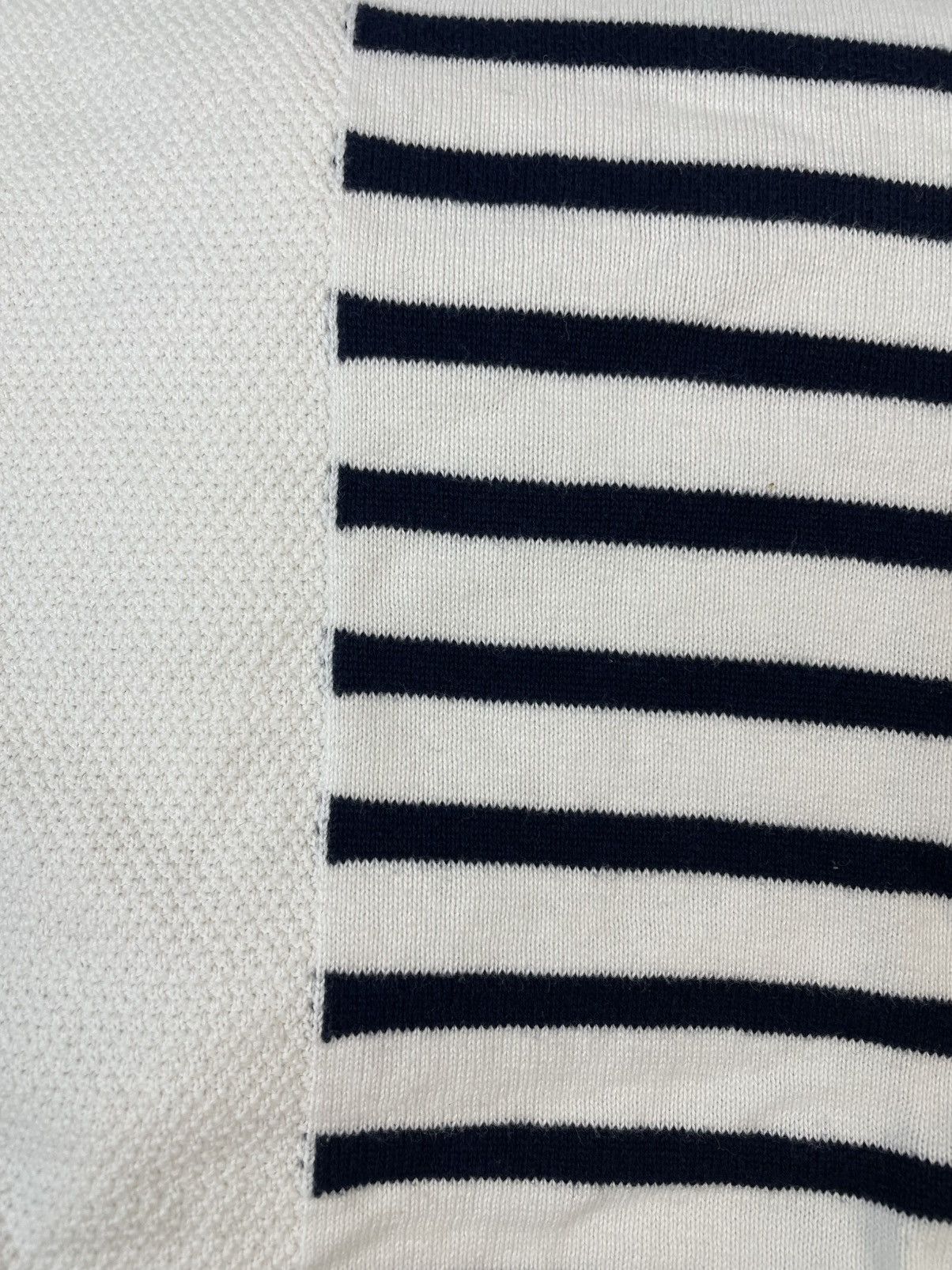 20471120 🇯🇵 SEMANTIC DESIGN KNITTED SHORT SLEEVE TSHIRT Size US L / EU 52-54 / 3 - 8 Thumbnail