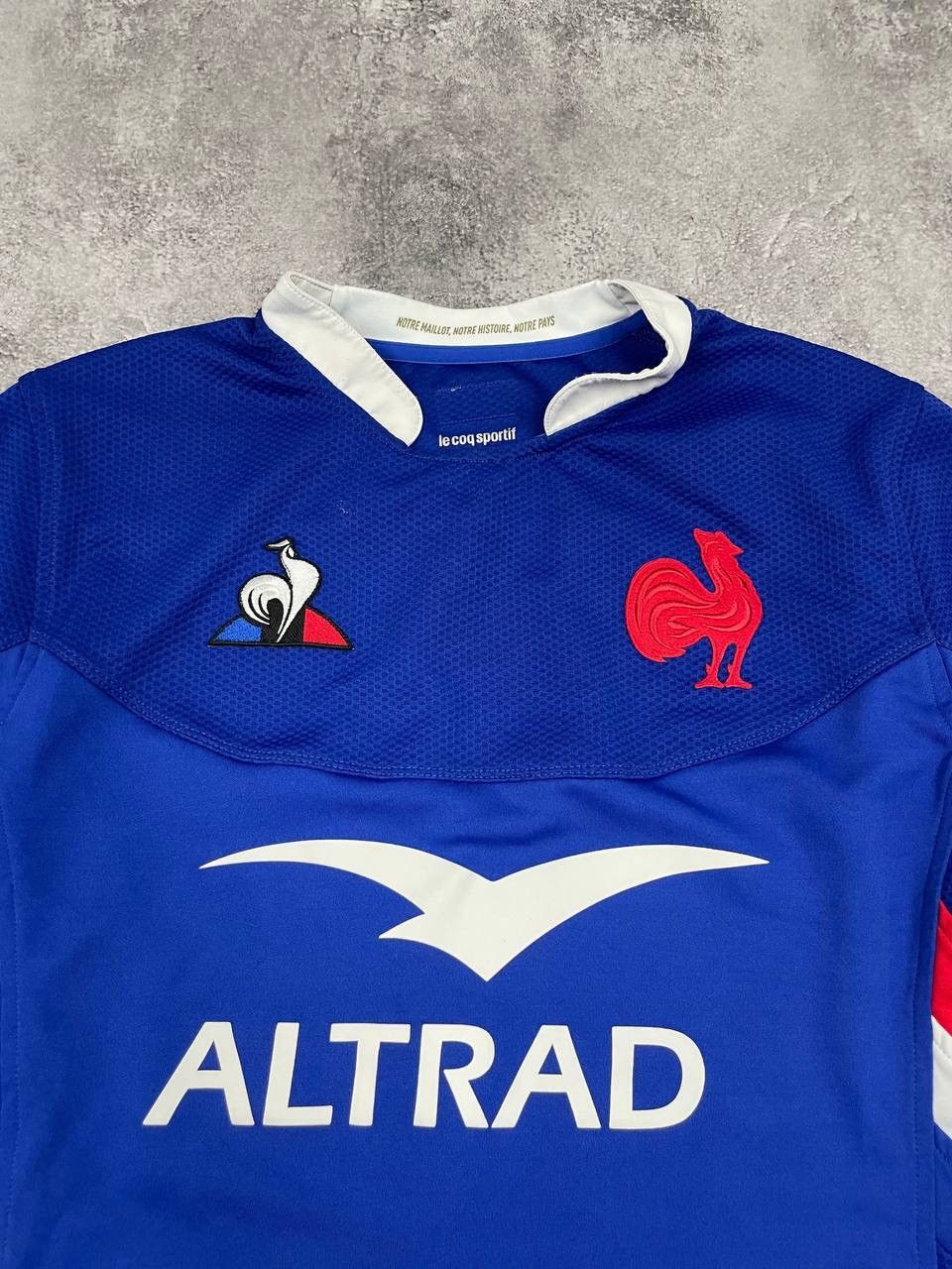 Le Coq Sportif Le Coq Sportif France Rugby Men Home Jersey 2021 2022 Blue Size US M / EU 48-50 / 2 - 2 Thumbnail