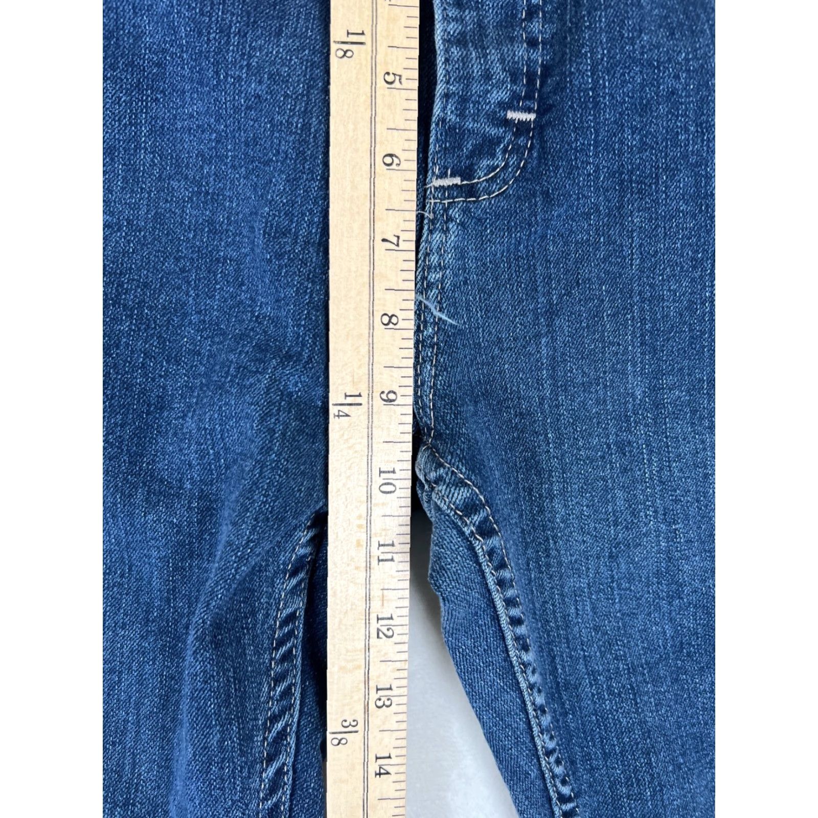 Wrangler Vintage Wrangler Jeans Womens Size 8 Boot Cut Stretch Blue Denim Mid Rise Y2K Size 30" / US 8 / IT 44 - 6 Thumbnail