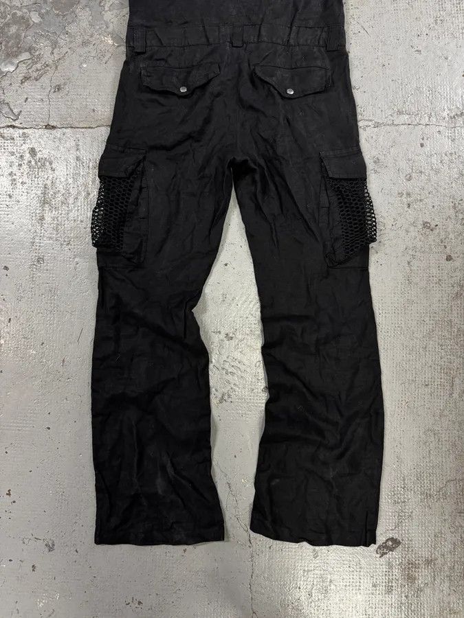 Dolce & Gabbana SS2003 Dolce & Gabbana Black Linen Millitary Combi Set Size XS / US 0-2 / IT 36-38 - 11 Thumbnail