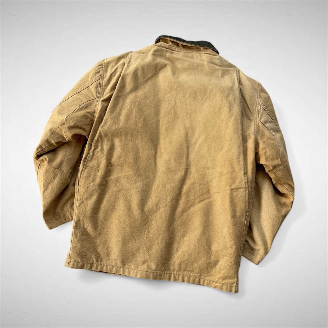 L.L. Bean Vintage 90s L.L. Bean Men's Field Coat With Wool/Nylon Liner Size US M / EU 48-50 / 2 - 13 Thumbnail