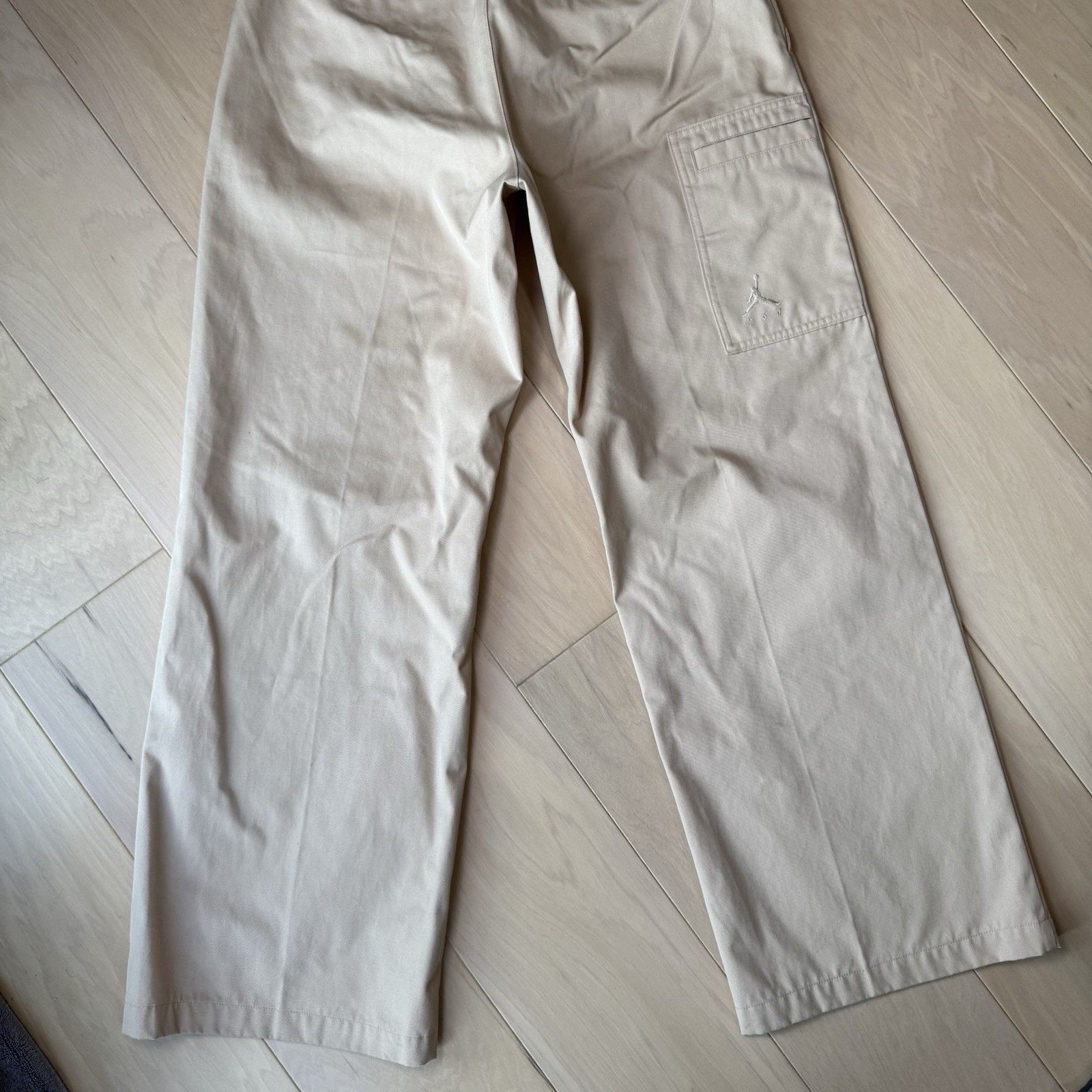 Jordan Brand Air Jordan J Balvin Woven Trousers Medium Bio Beige Cargo Size US 31 - 10 Thumbnail