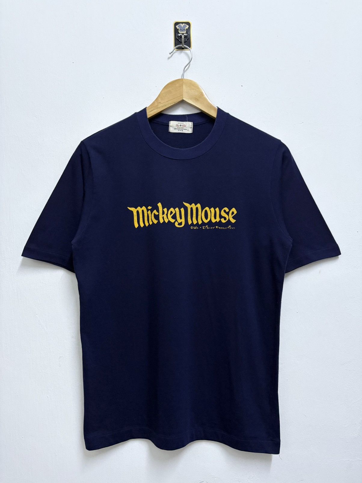 Vintage Vintage 80’s Walt Disney Mickey Mouse ( Japan Made ) T-Shirt Size US S / EU 44-46 / 1 - 1 Thumbnail