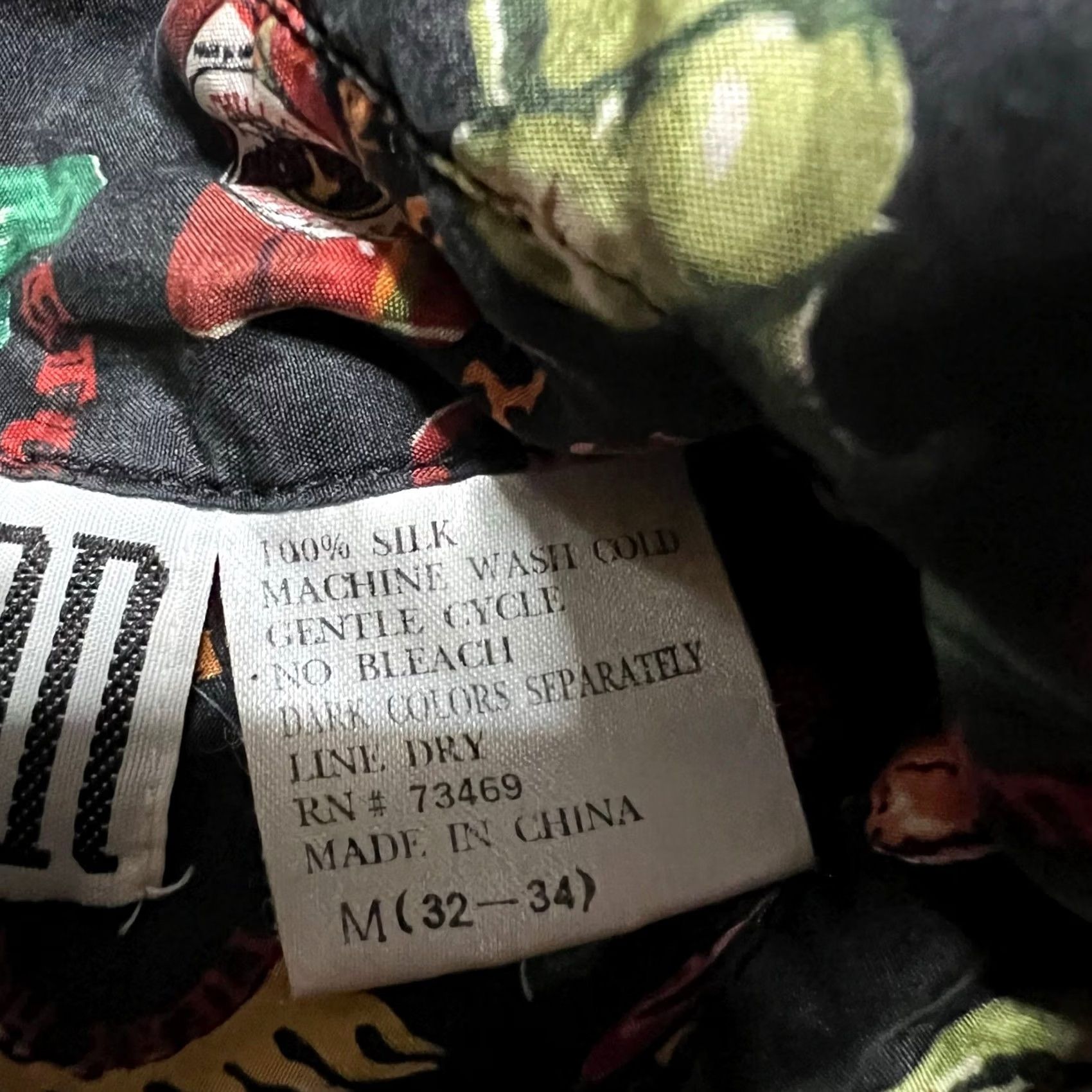 Vintage VINTAGE Addiction Shirt Mens Medium Short Sleeve Button Silk Hot Sauce Pepper Black M Mens Size US M / EU 48-50 / 2 - 7 Thumbnail