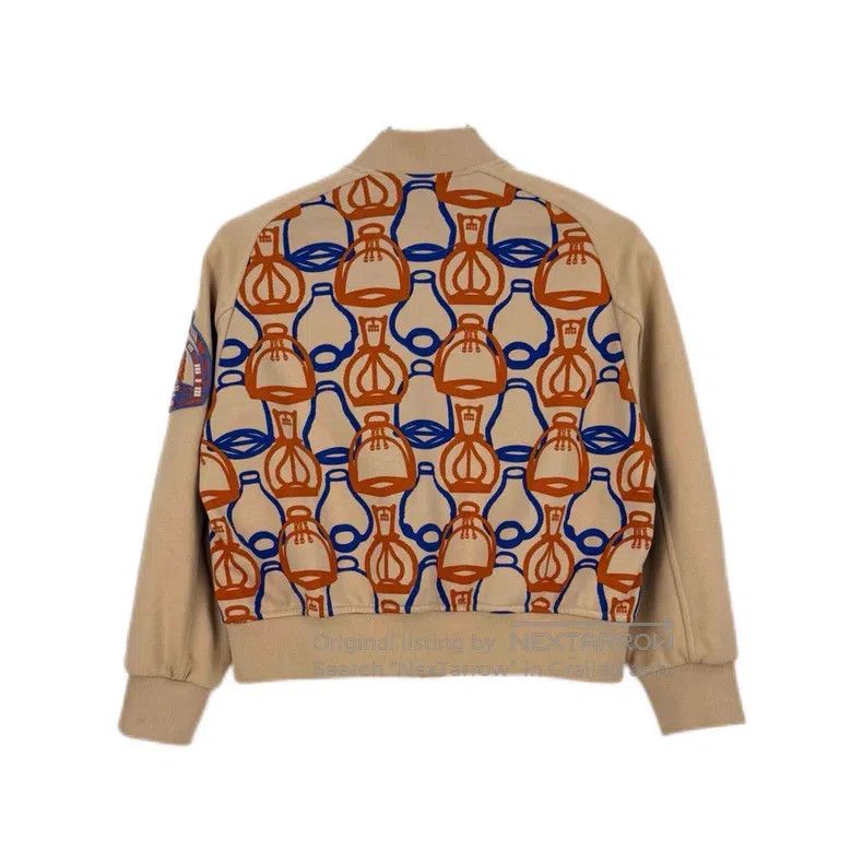 Hermes Hermes Camel color full logo zipper jacket Size XS / US 0-2 / IT 36-38 - 2 Thumbnail