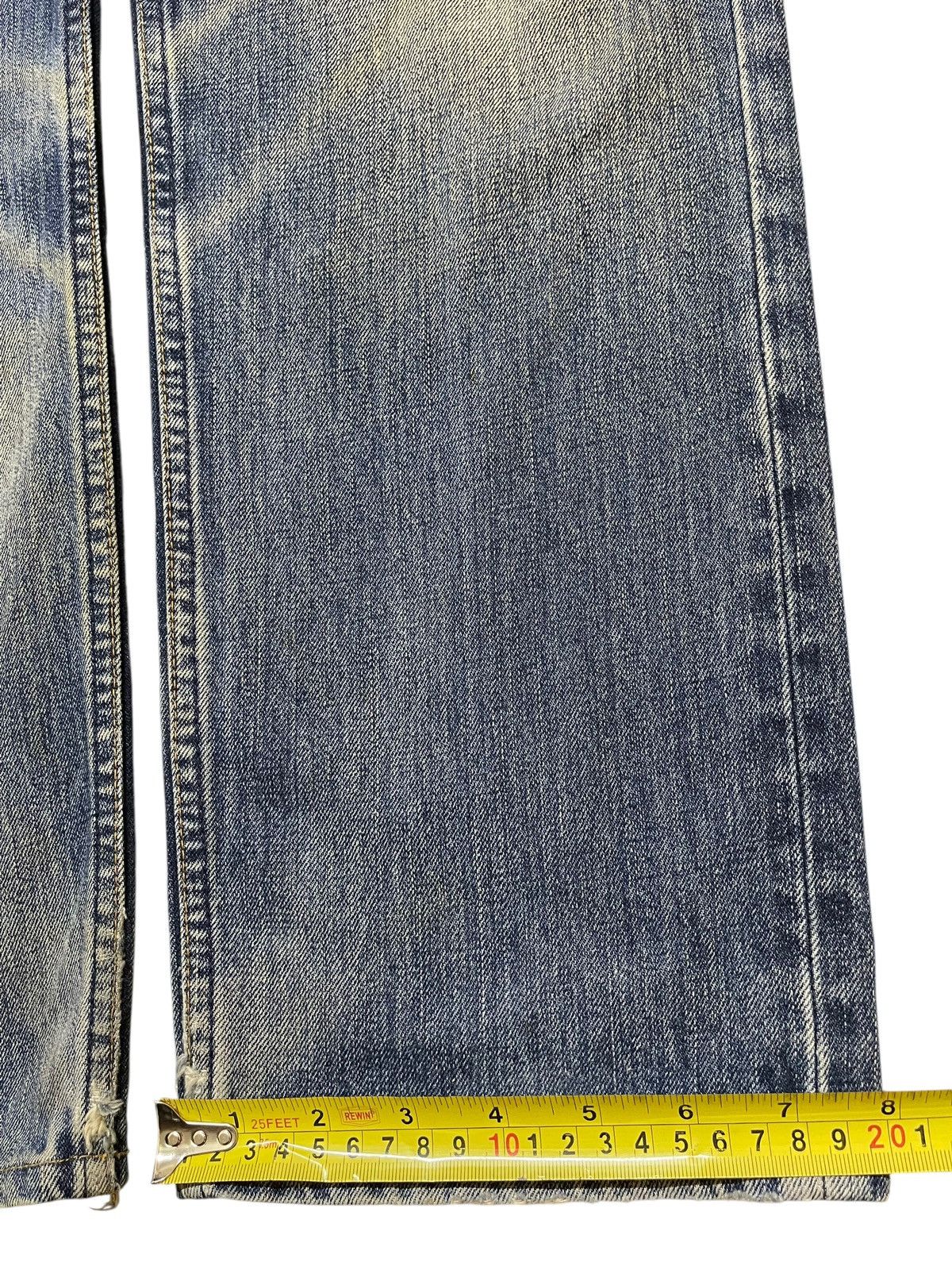 Levi's Vintage 90s Levis 505 Mud Faded Wash Ripped Loose Jeans Size US 34 / EU 50 - 18 Thumbnail