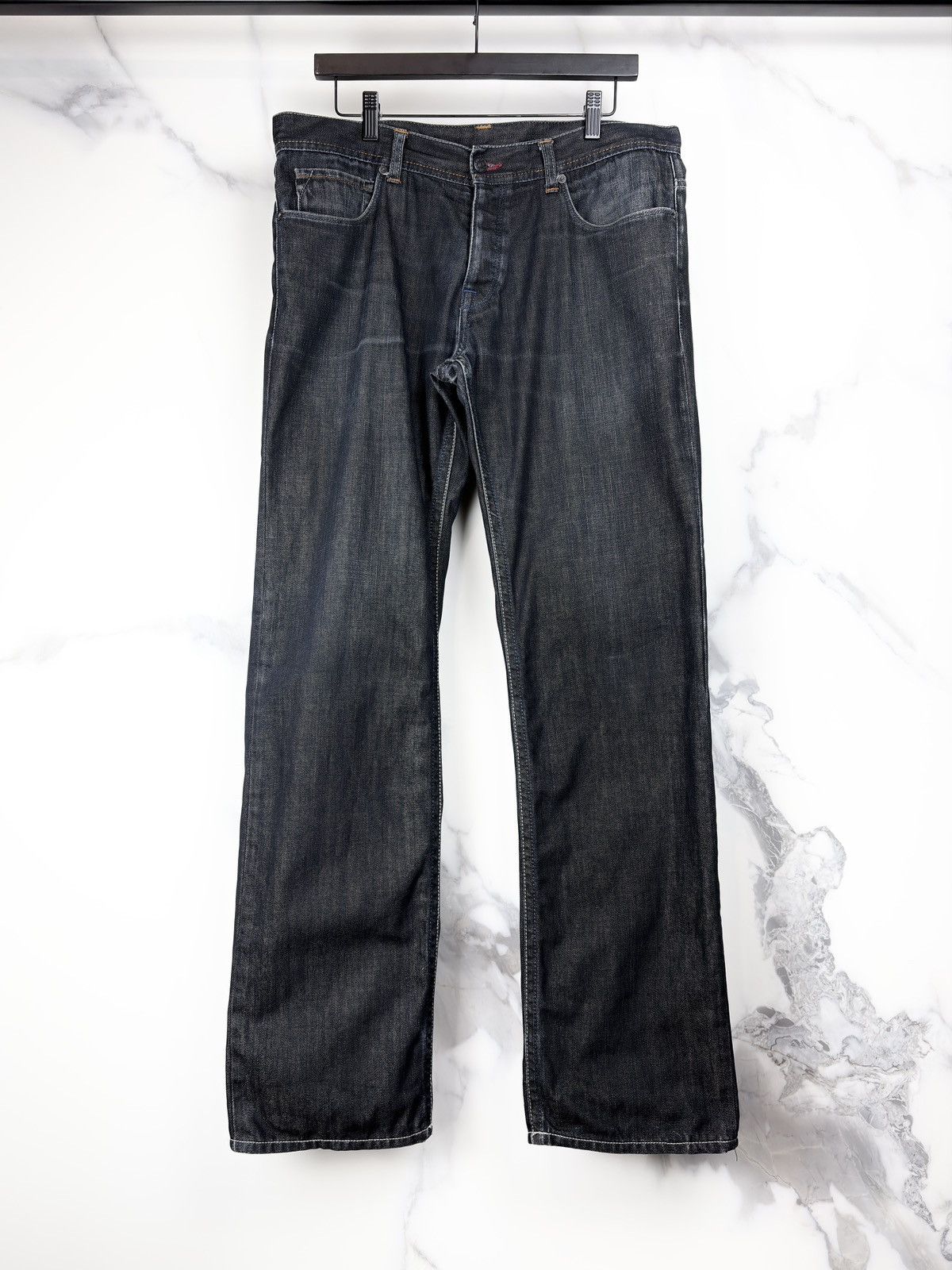 Gucci Tom Ford Vintage Dark Indigo Faded Denim Jeans