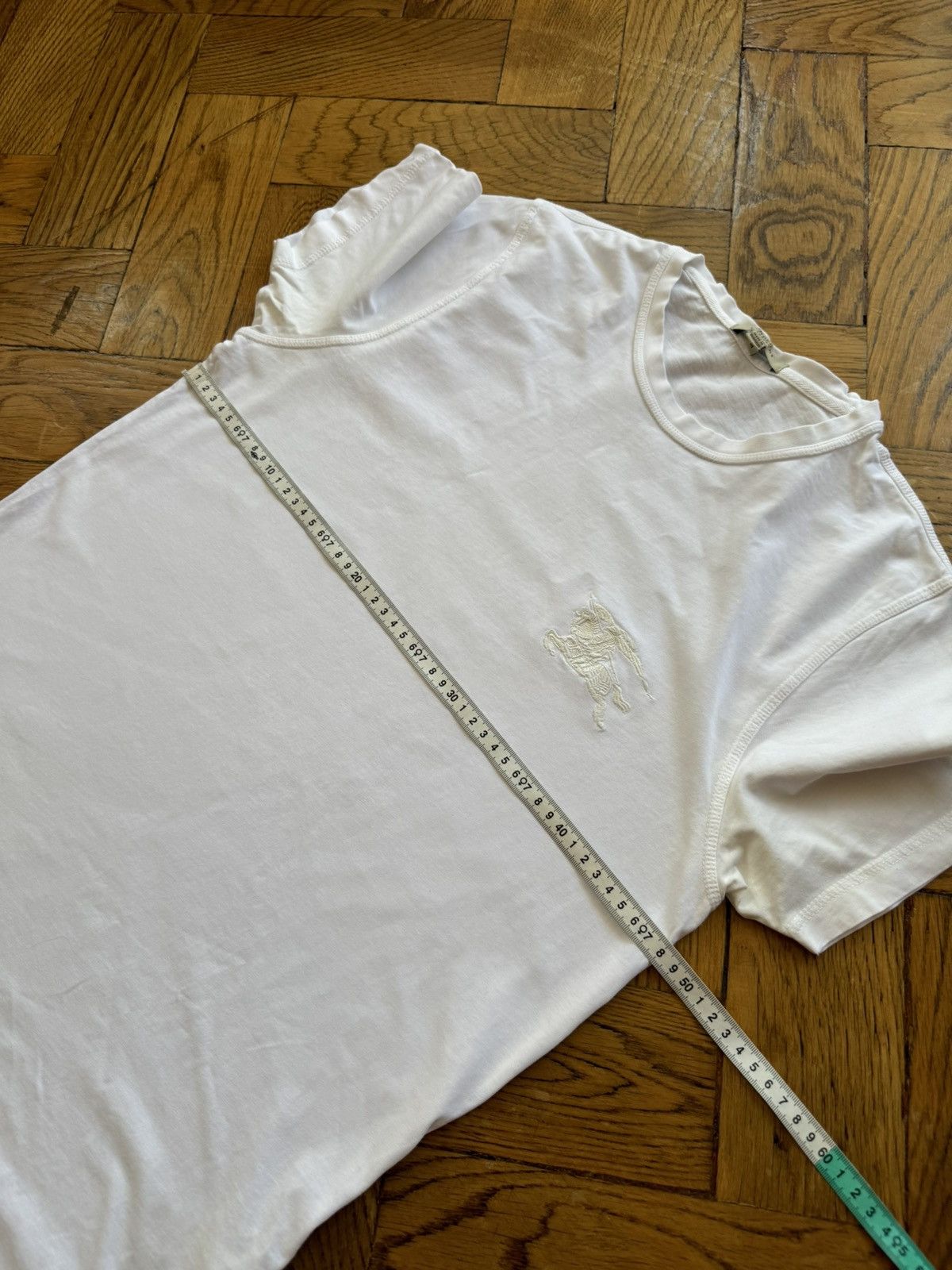 Burberry × Designer × Vintage Burberry logo sample t shirt Size US M / EU 48-50 / 2 - 8 Thumbnail