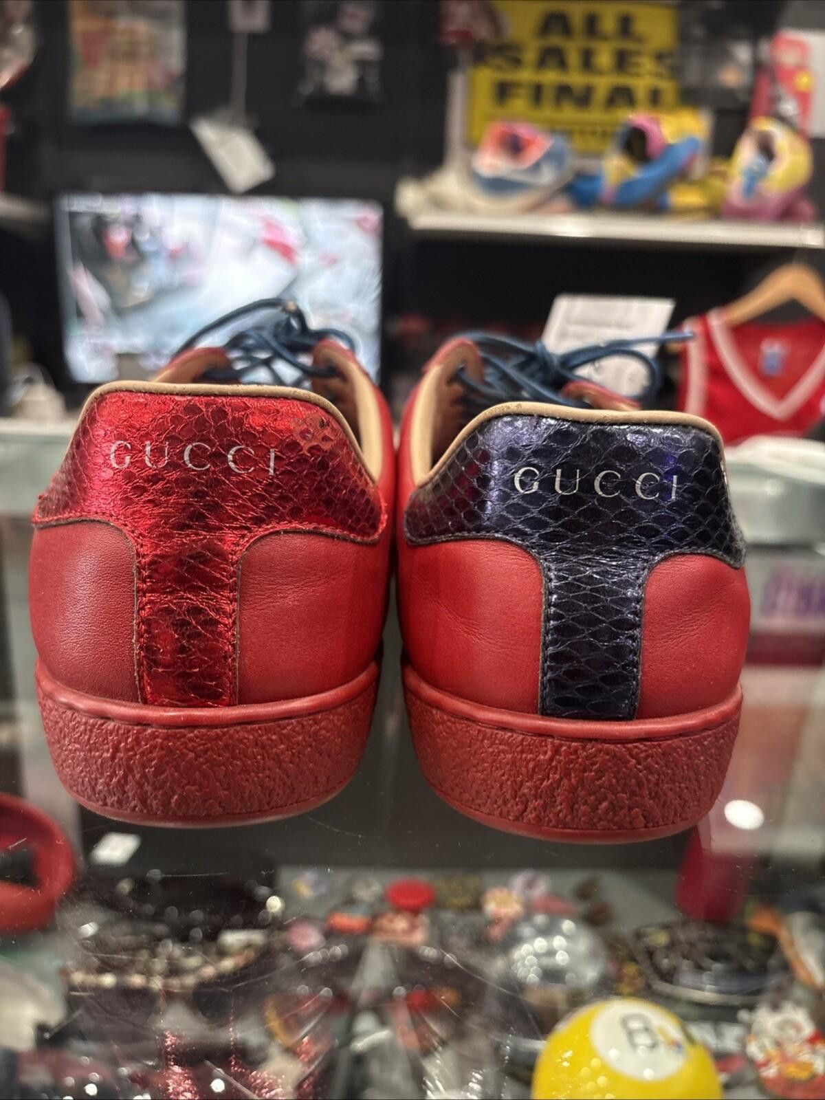 Gucci Men’s Leather Ace Bee Gucci Shoes Size US 5.5 / EU 38 - 6 Thumbnail