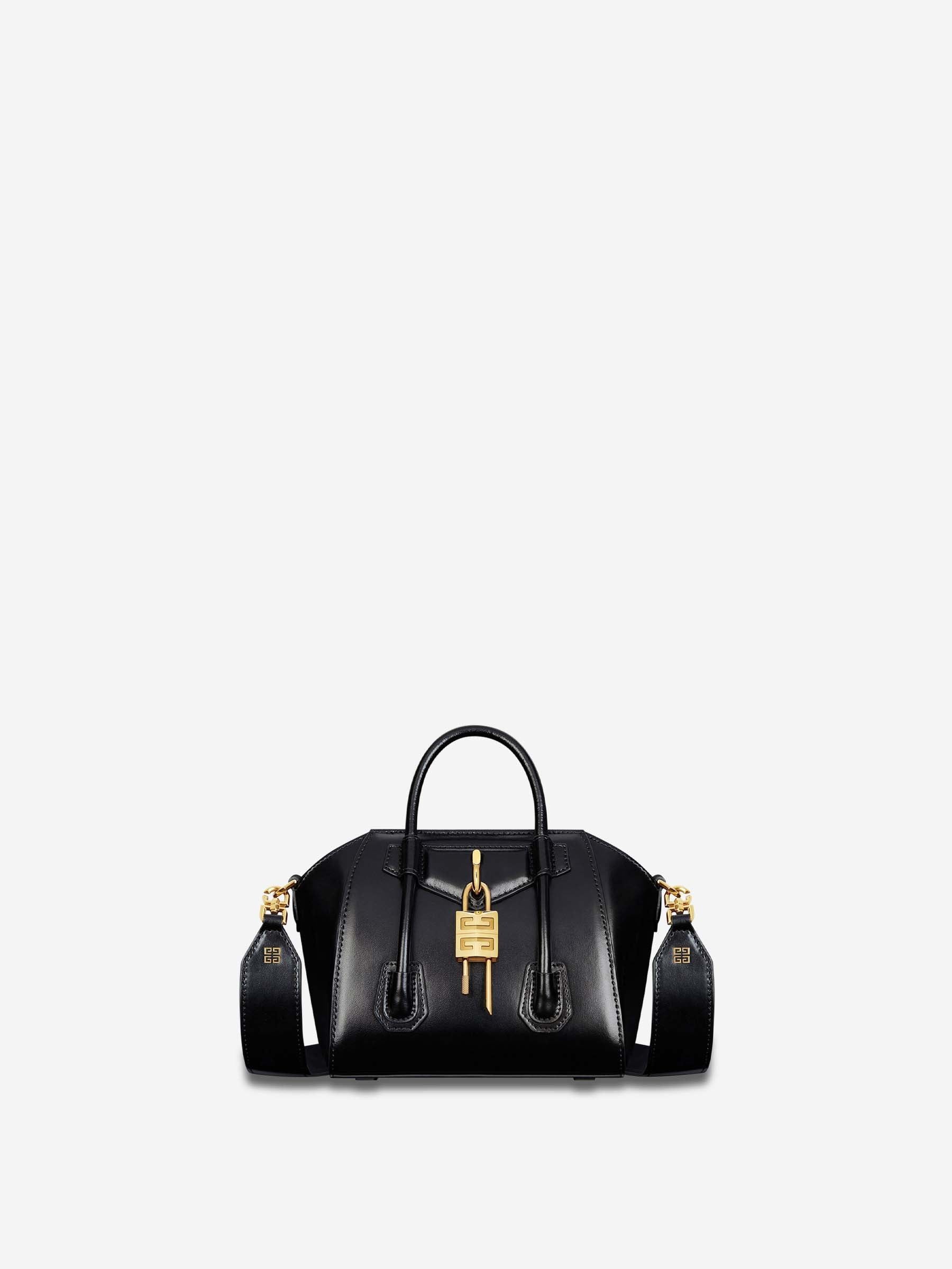 Givenchy o1srvl11e0725 Size: OS / Antigona Lock-Toy Bag in Black Size ONE SIZE - 1 Thumbnail