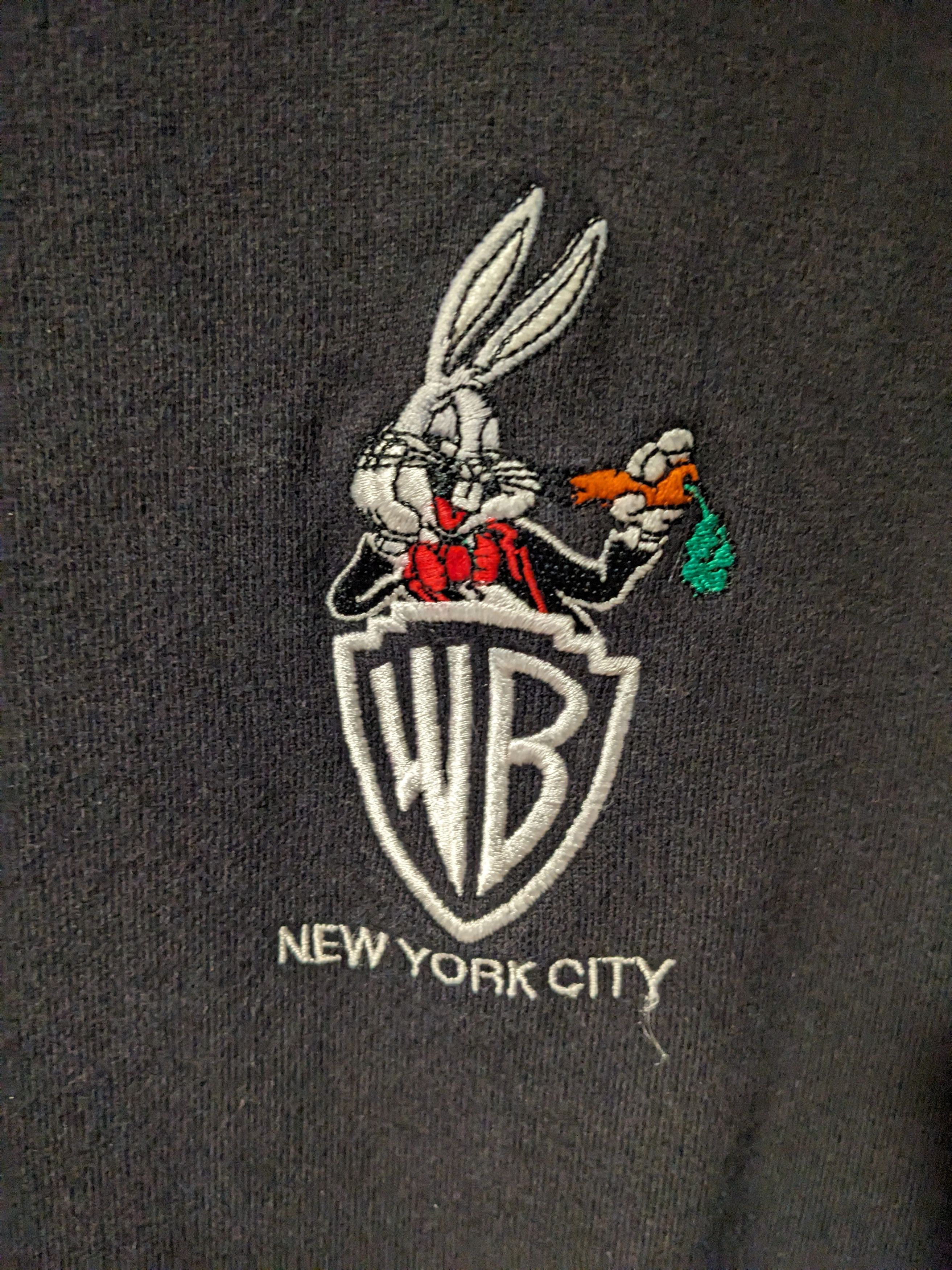Cartoon Network × Vintage Vintage 90s New York City Looney Tunes Bugs Bunny Sweatshirt Size US S / EU 44-46 / 1 - 2 Thumbnail