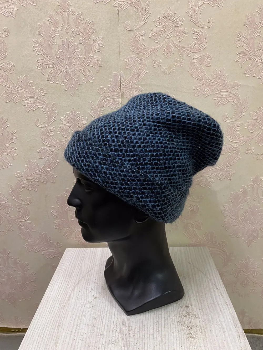 Japanese Brand Rare Design Knit Beanie Hat Size ONE SIZE - 2 Thumbnail
