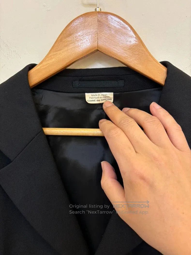 Comme des Garcons Comme des Garçons Homme Plus 15AW Oblique Blazer. Size US L / EU 52-54 / 3 - 2 Thumbnail