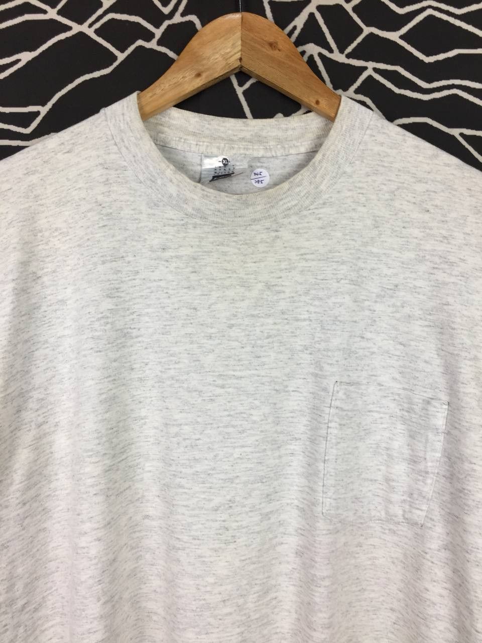 Lee × Vintage Vtg Lee Plain Heavyweight Cotton Made In Usa Pocket Tee Size US XL / EU 56 / 4 - 3 Thumbnail