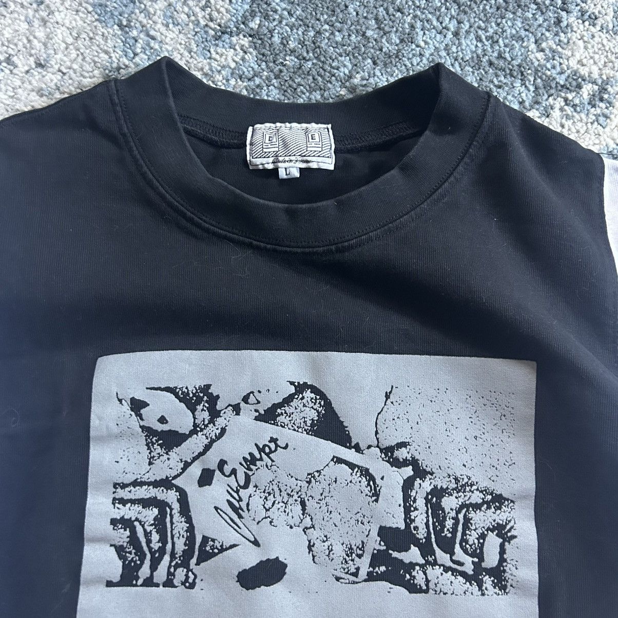 Cav Empt 2019 HEAVYWEiGHT SiLVER CARD L/S HiGH DENSiTY 3M REFLECTiVE Size US L / EU 52-54 / 3 - 14 Thumbnail