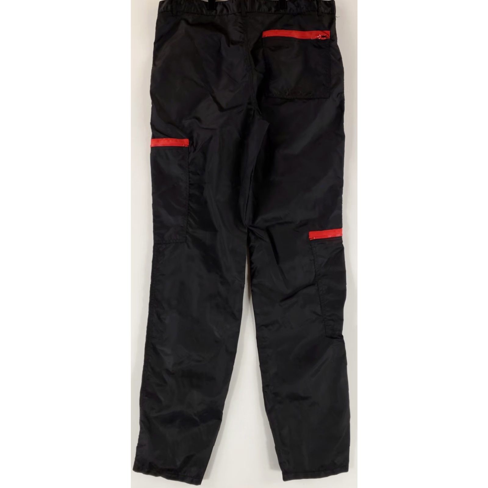 DANCER VINTAGE Breakn Break Dance Pants Nylon Black Mens 34 Long 34x33 Actual Size US 34 / EU 50 - 4 Thumbnail