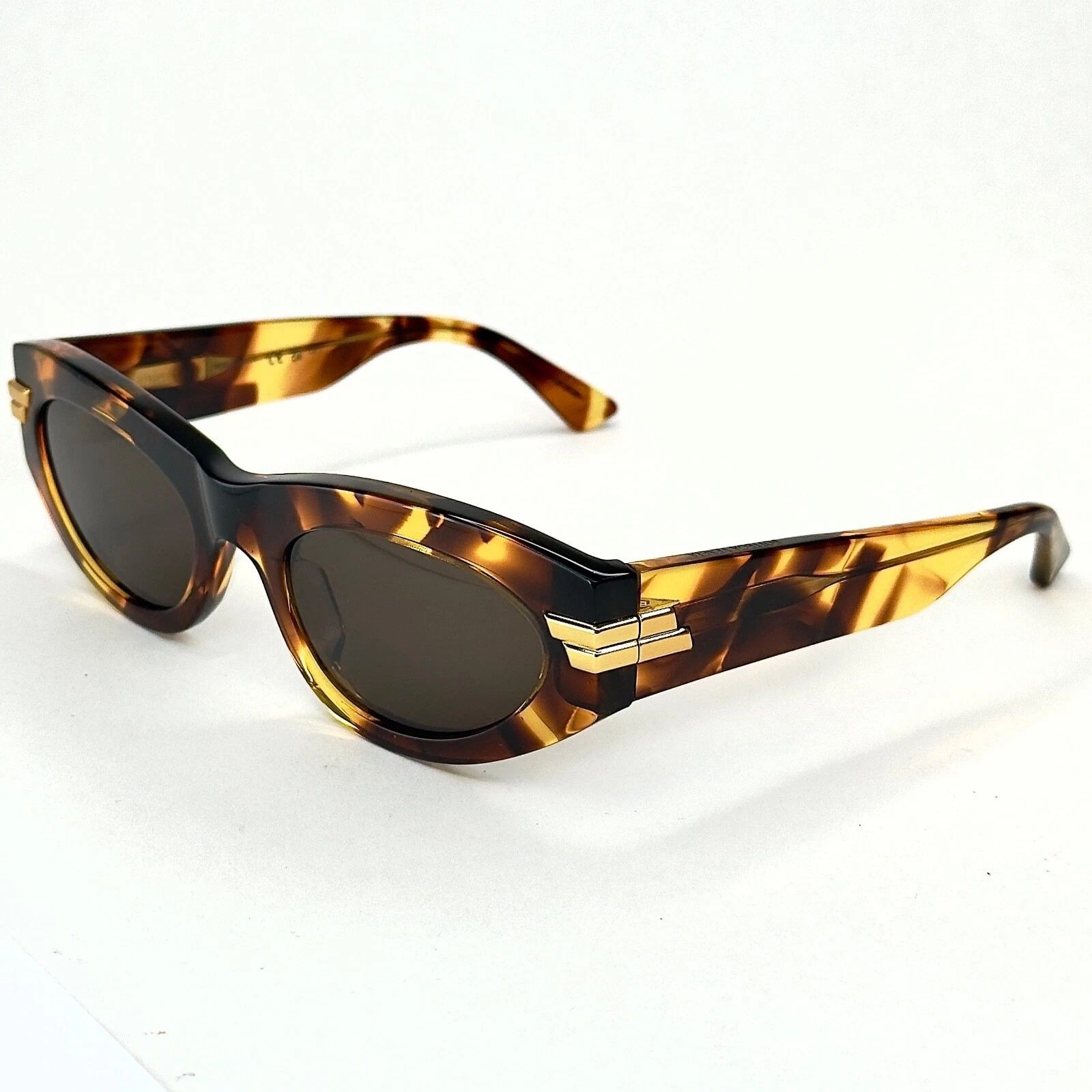 Bottega Veneta BOTTEGA VENETA 1189 MITRE BV1189S Brown Sunglasses 005 Size ONE SIZE - 10 Thumbnail