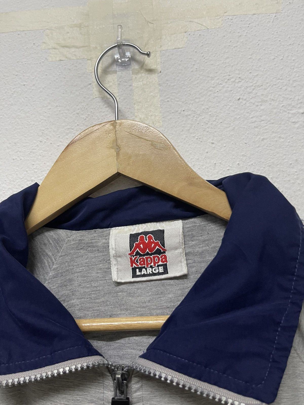 Kappa × Vintage 90s KAPPA SIDETAPE TRACKTOP LIGHT JACKET OG DESIGN Size US L / EU 52-54 / 3 - 10 Thumbnail