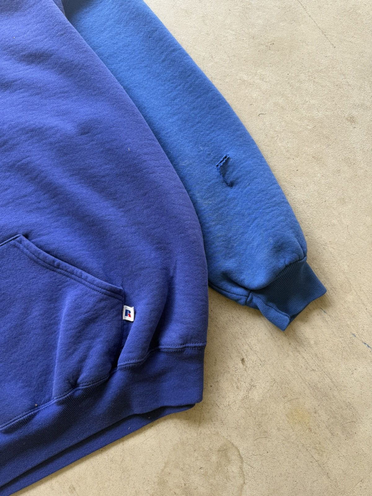 Russell Athletic Vintage 90s Russell Athletic Made In USA Hoodie Sweatshirt Size US XXL / EU 58 / 5 - 3 Thumbnail
