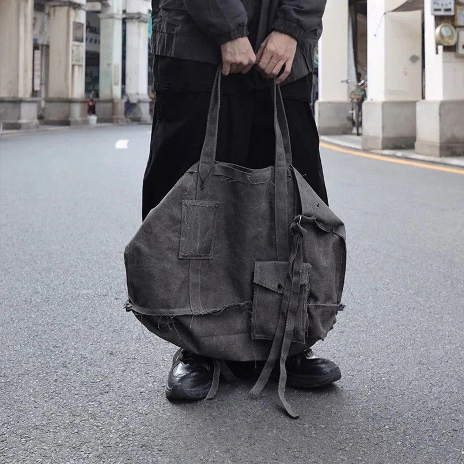 Other Streetwear Style Denim Men Shoulder Bag Size ONE SIZE - 1 Thumbnail