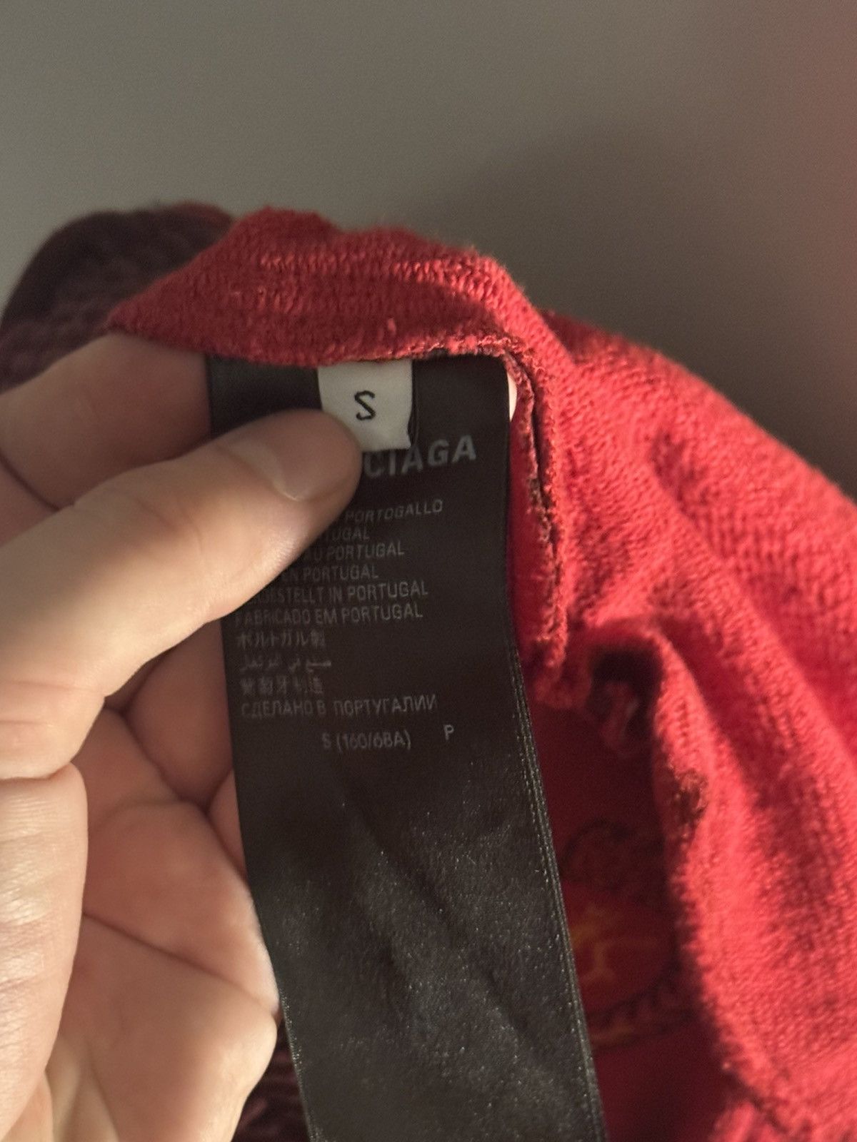 Balenciaga ✅Balenciaga red skater graffiti distressed sweatpants S Size US 32 / EU 48 - 7 Thumbnail