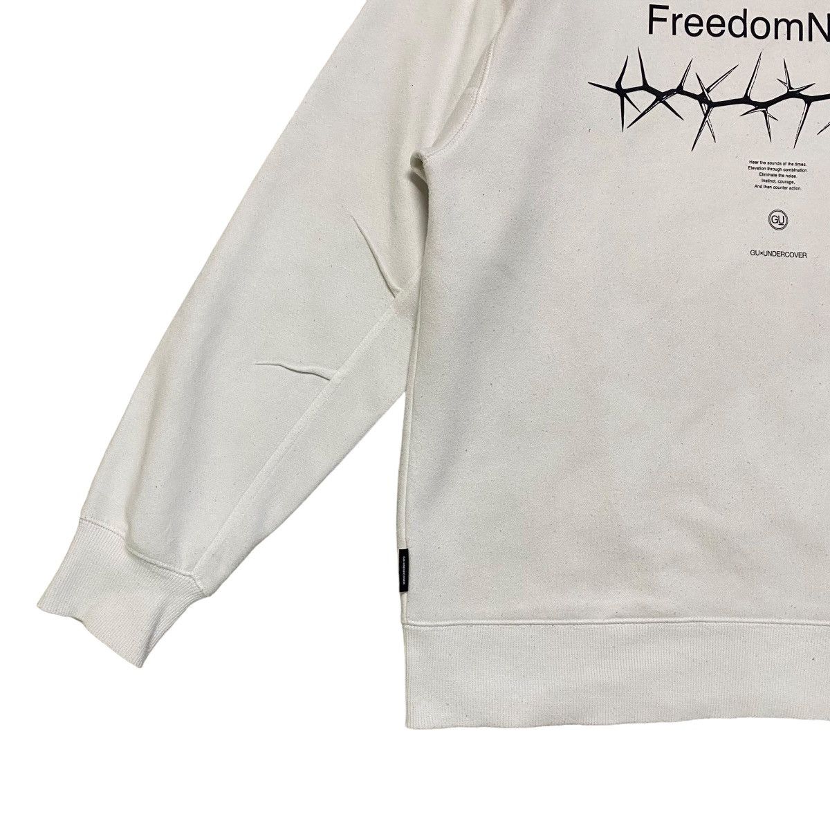 Japanese Brand × Undercover Gu Undercover Sweatshirt Freedom Noise Size US L / EU 52-54 / 3 - 4 Thumbnail