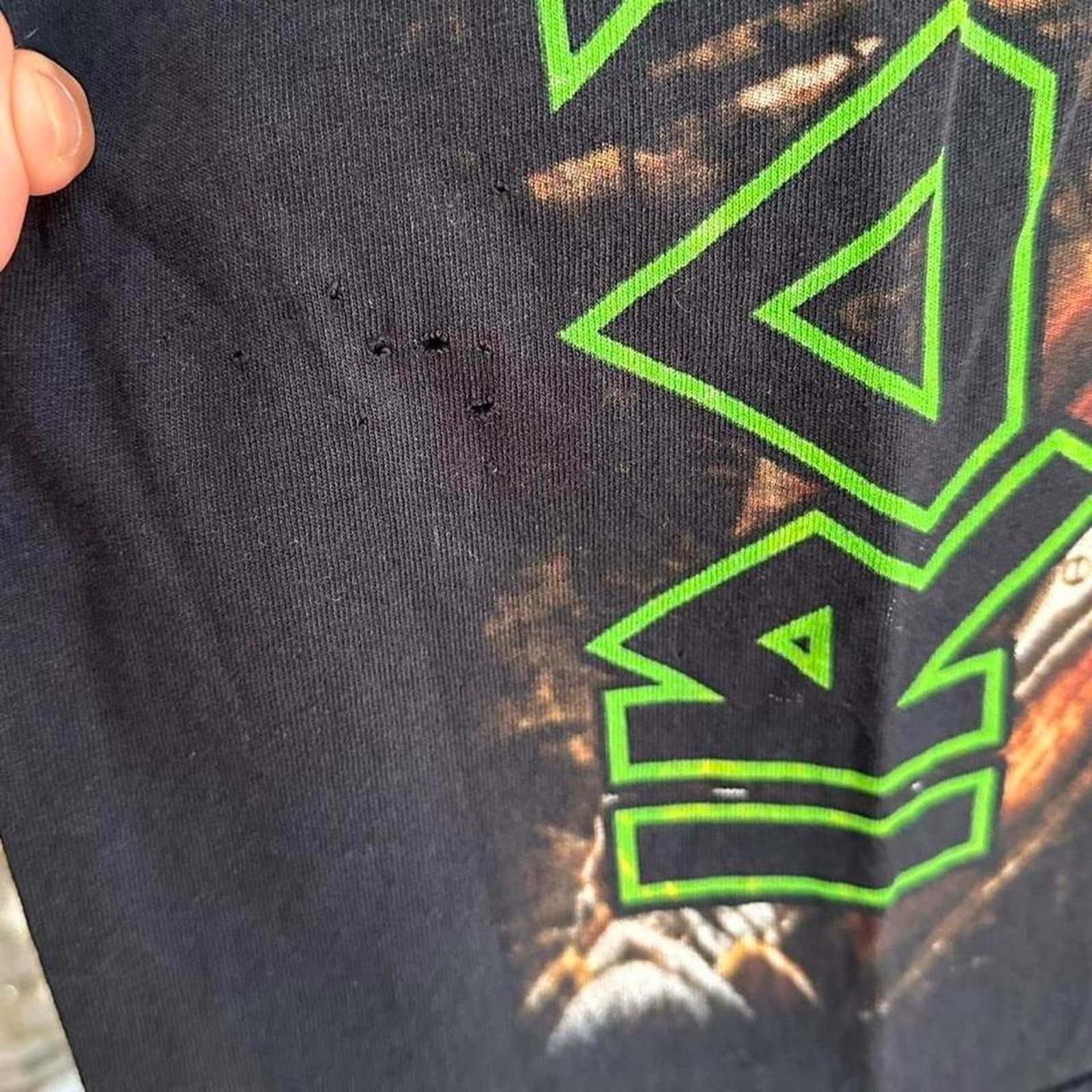Other Vintage Y2K Iron Maiden Band Shirt Fits 2XL Size US XL / EU 56 / 4 - 3 Thumbnail