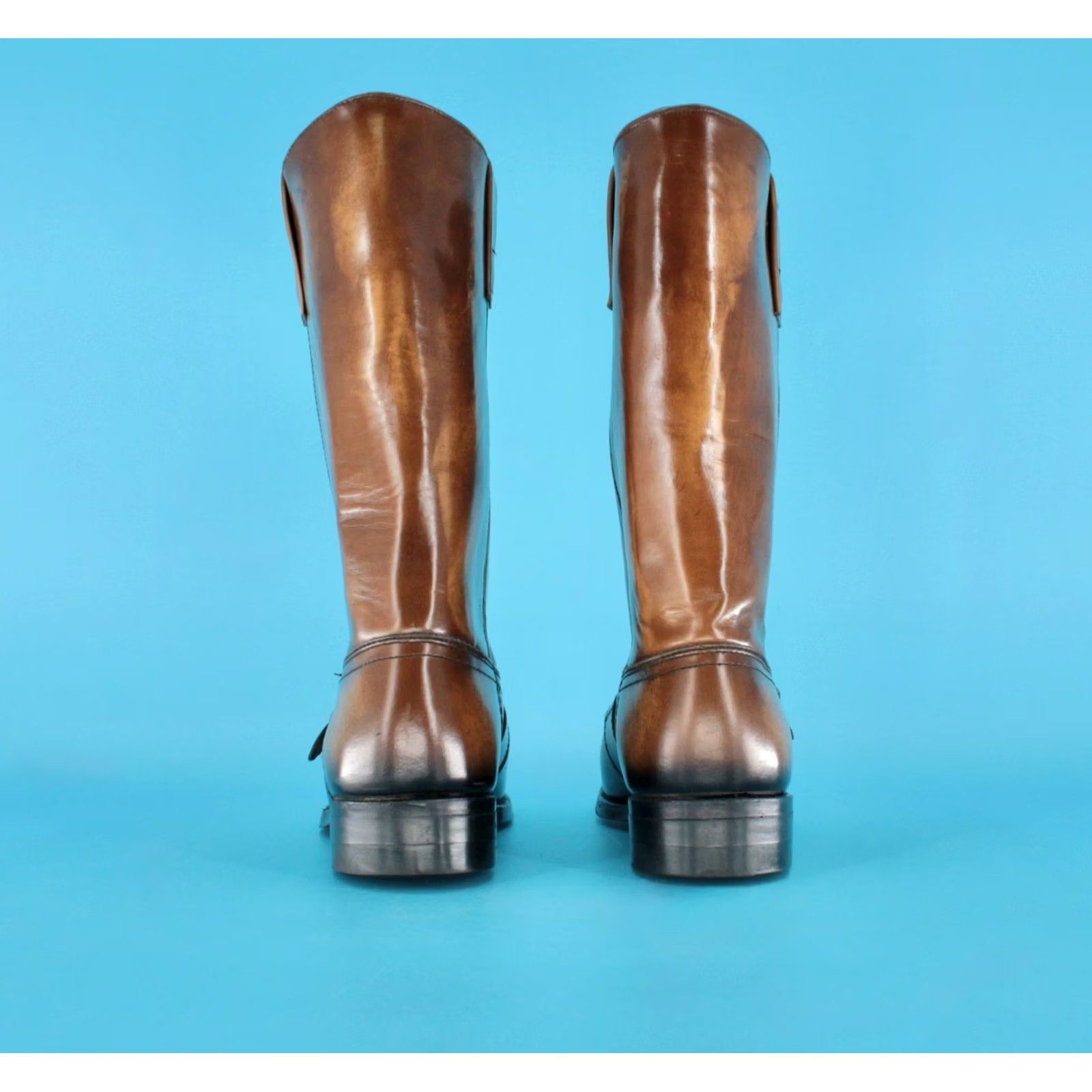 Vintage VINTAGE Texas Boots Brown Sz 6.5 D 70s Engineer Biker Mens Size US 7 / EU 40 - 6 Thumbnail