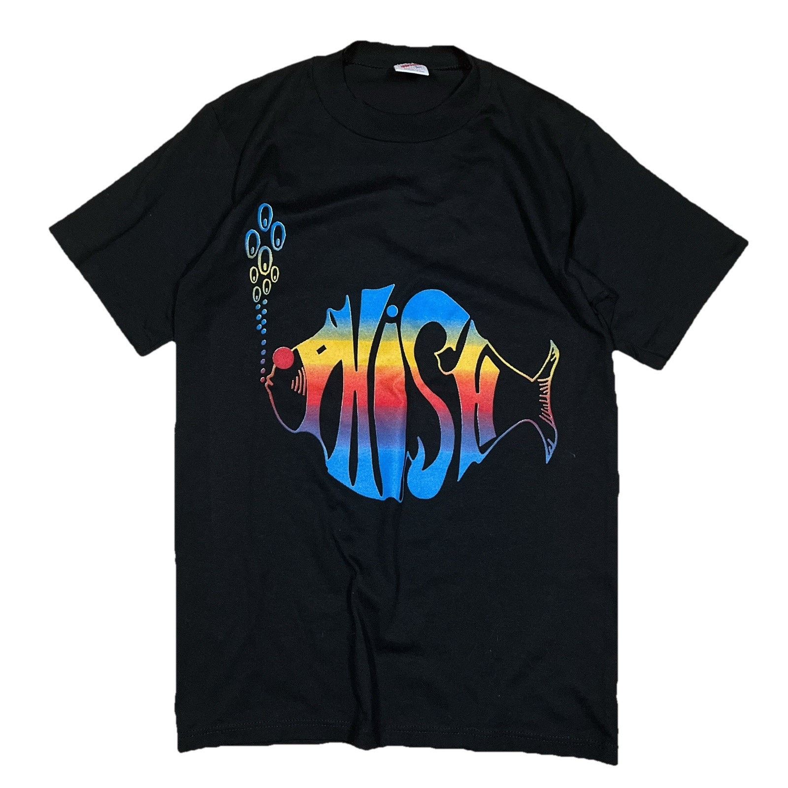 Jerzees VTG Phish Rainbow Logo Black Single Stitch USA Made Jerzees Size US S / EU 44-46 / 1 - 1 Thumbnail