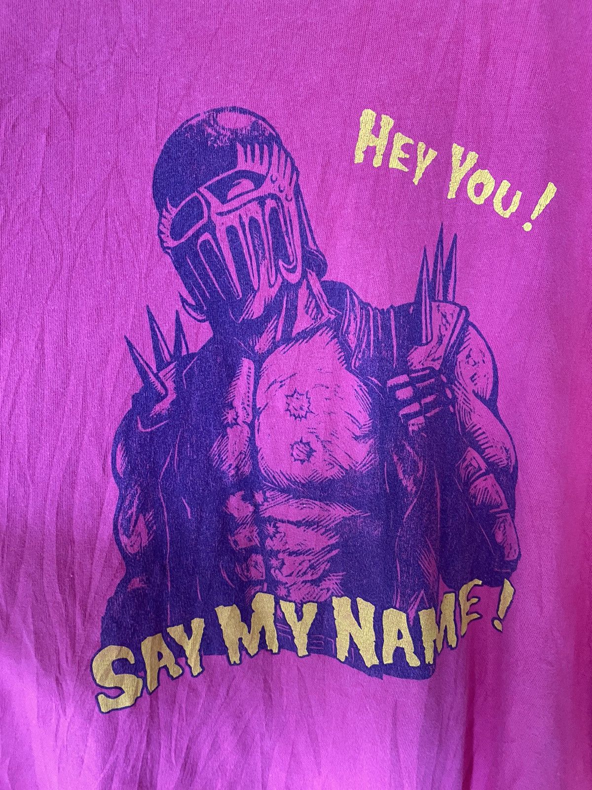 Japanese Brand COSPA Fist of the North Star Say My Name! Tee Size US XL / EU 56 / 4 - 4 Thumbnail