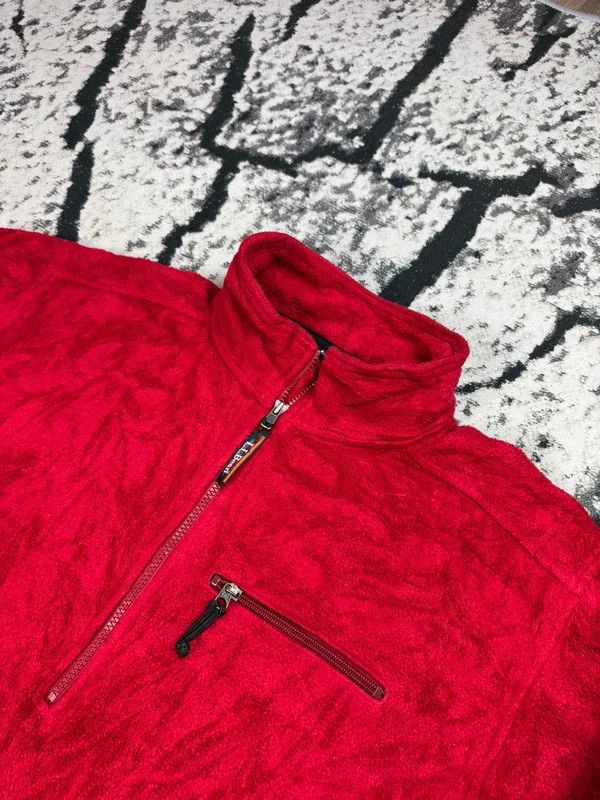 L.L. Bean Vintage fleece zip jacket LLBean red logo XL Size US XL / EU 56 / 4 - 3 Thumbnail