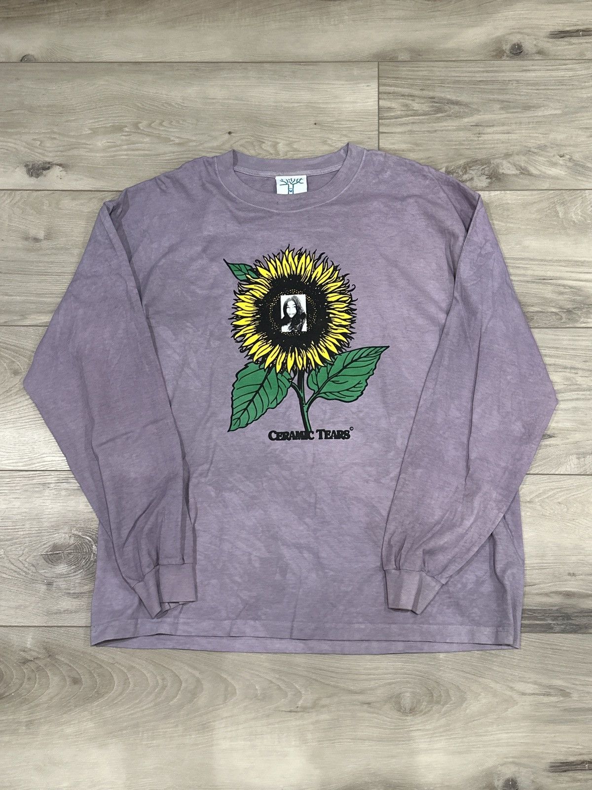 DENIM TEARS × Online Ceramics Ceramic Tears Hand Dye Purple L/S Size US XL / EU 56 / 4 - 1 Thumbnail