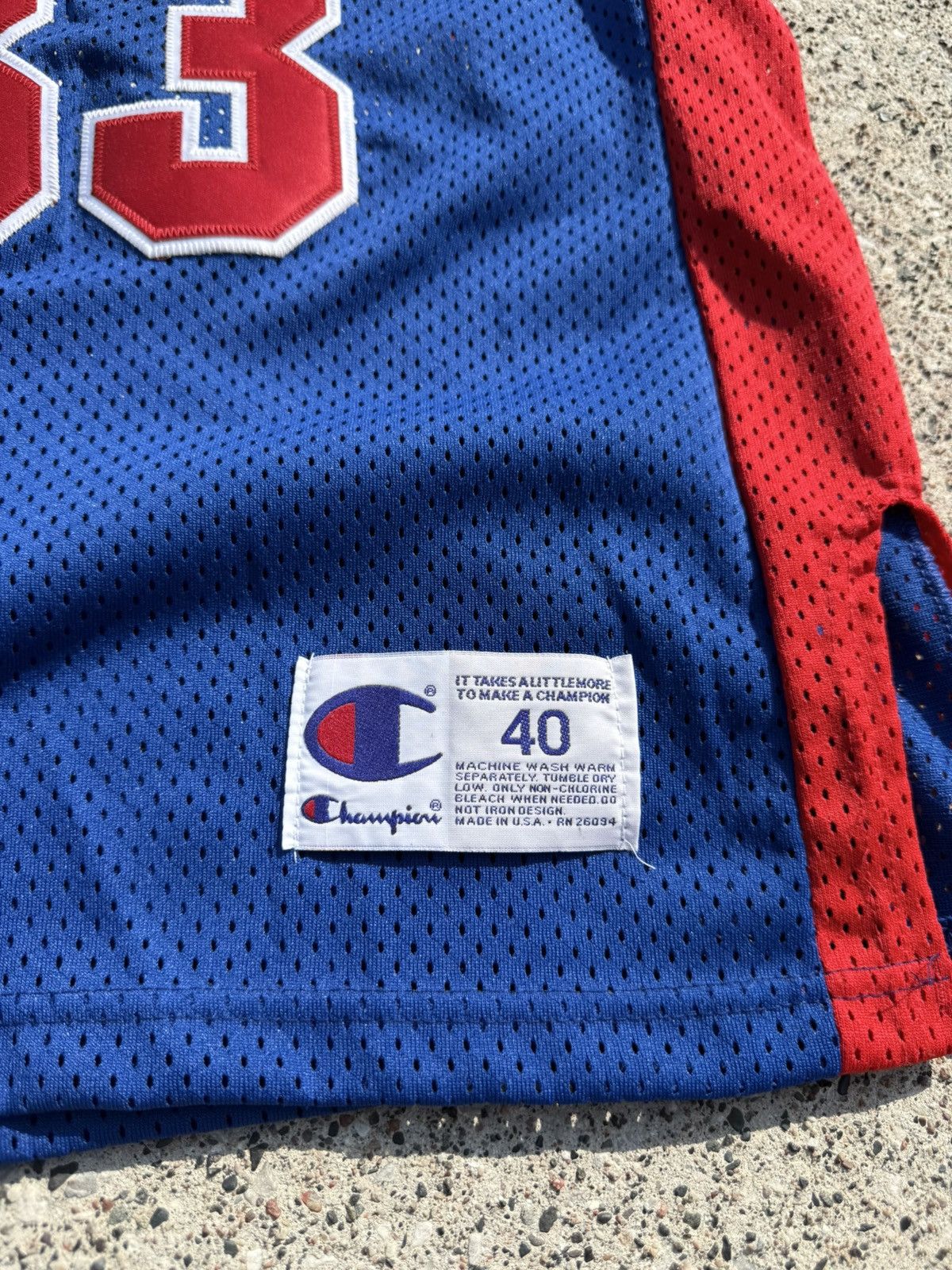 Champion Vintage Champion Grant Hill Jersey Size US M / EU 48-50 / 2 - 3 Thumbnail