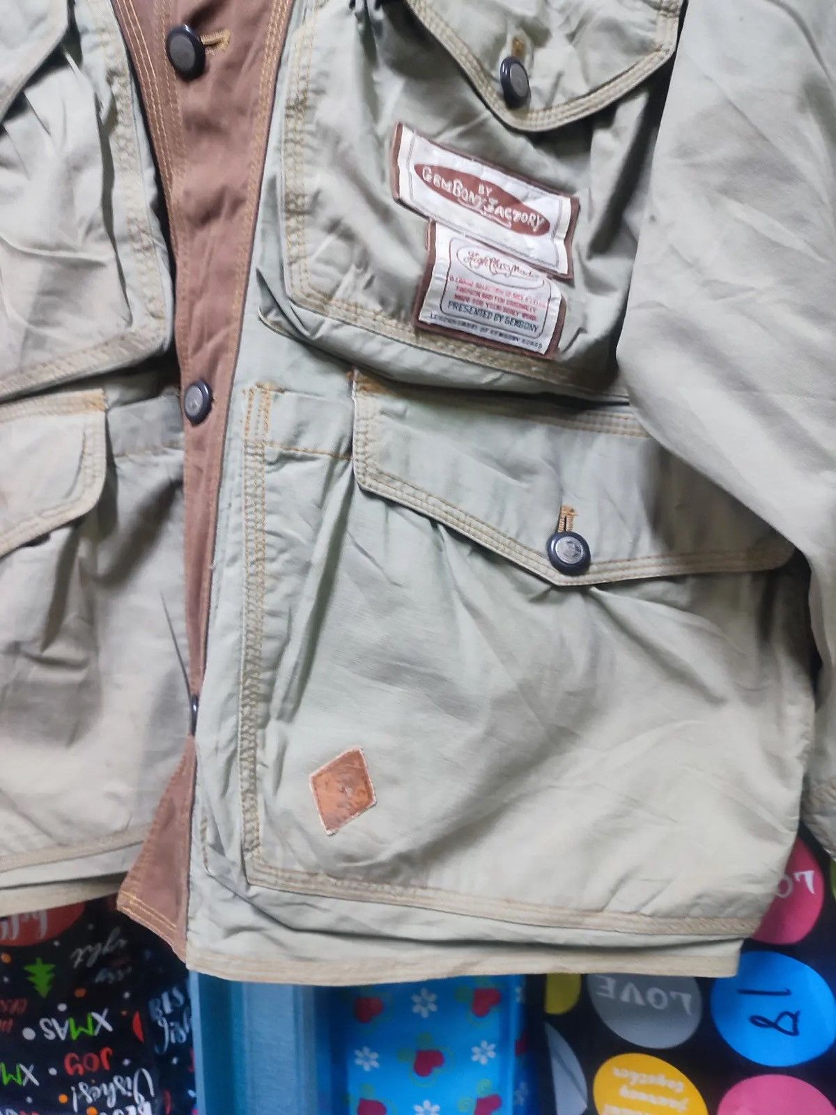 Vintage Vintage Gembony Factory Two-Tone Utility Jacket – Size M Size US M / EU 48-50 / 2 - 4 Thumbnail