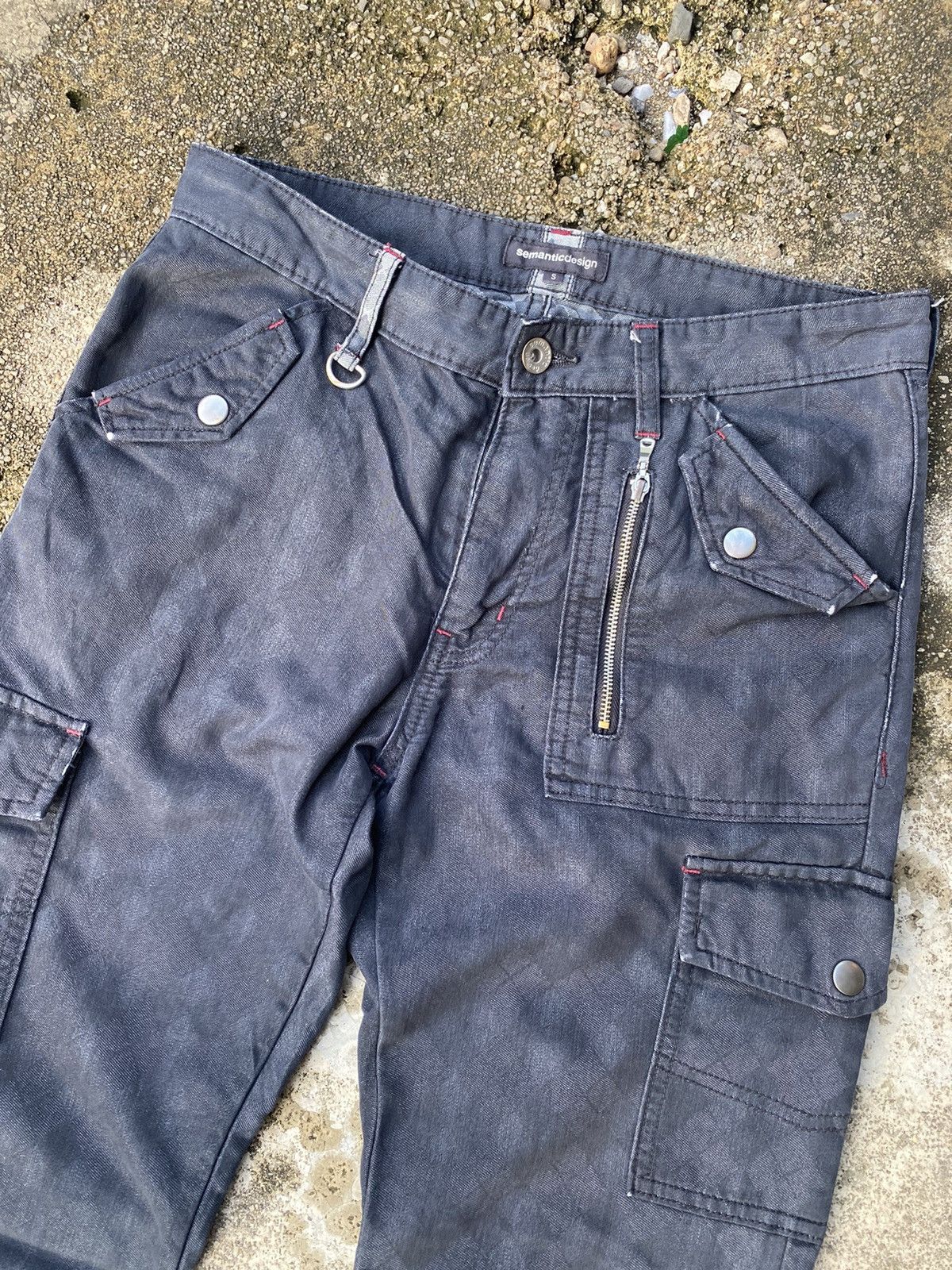 If Six Was Nine Semantic Design multipocket pants - Le Grande Bleu Style Size US 30 / EU 46 - 2 Thumbnail
