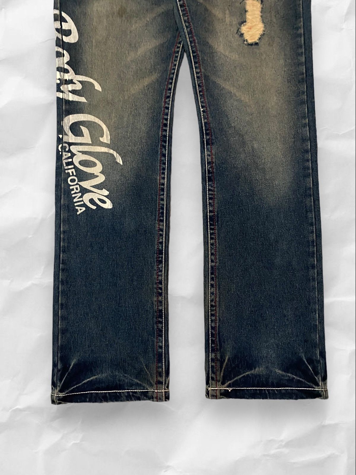 Body Glove Vintage 2010 Body Glove Surf Emberoided Patches Jeans Size US 34 / EU 50 - 3 Thumbnail