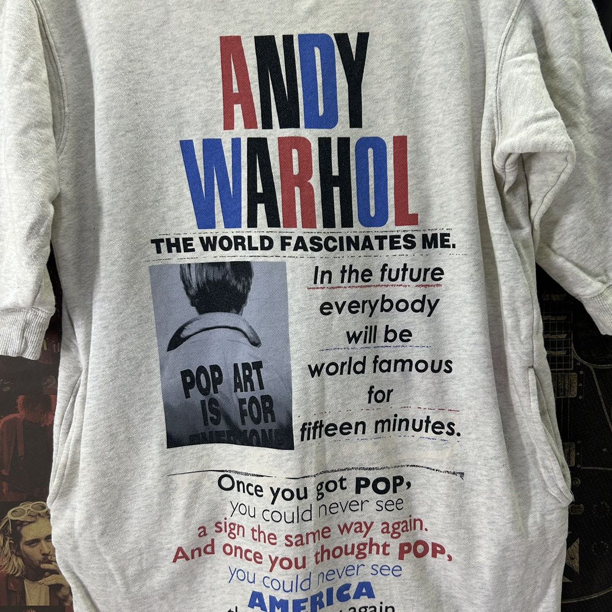 Uniqlo Vintage Andy Warhol Pop Art Uniqlo Sweatshirt Size L / US 10 / IT 46 - 2 Thumbnail