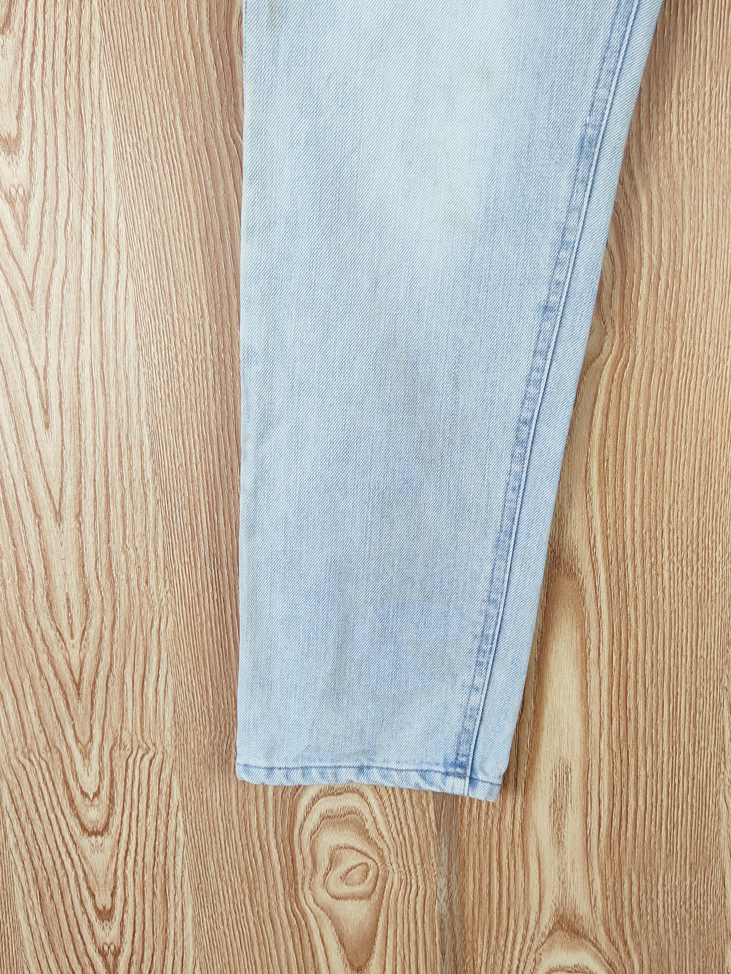 Japanese Brand One Way Blue Faded Distressed Ripped Jeans #W691 Size US 27 - 4 Thumbnail