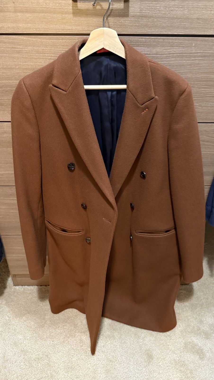 Scotch & Soda Wool Coat in Chestnut Size US S / EU 44-46 / 1 - 2 Thumbnail