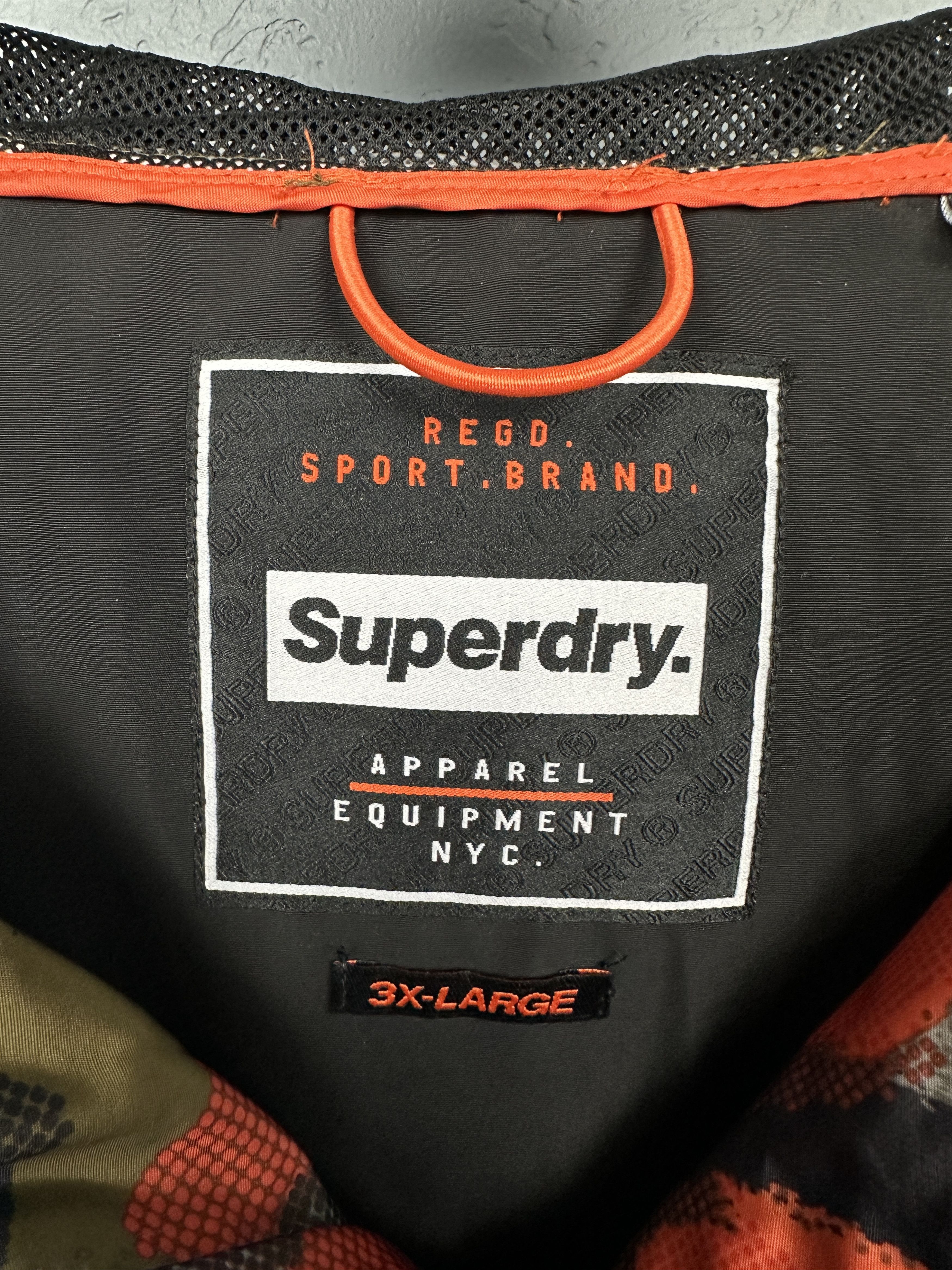 Superdry Superdry Mens Anorak Windbreaker Jacket Size US XXL / EU 58 / 5 - 3 Thumbnail