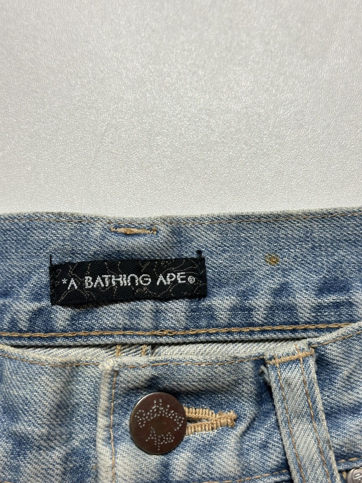Bape Vintage Bape Twin Sta Camo Jorts Size US 32 / EU 48 - 10 Thumbnail