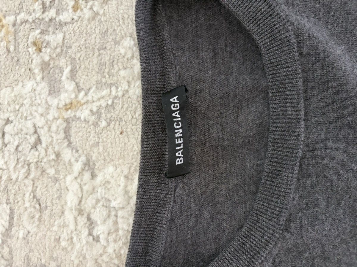 Balenciaga Balenciaga BB Knit Sweater Size US XL / EU 56 / 4 - 3 Thumbnail