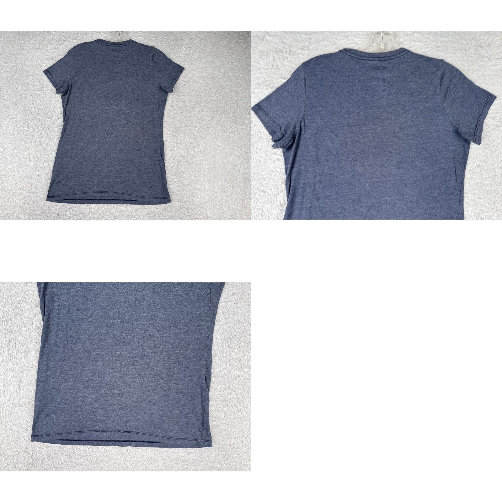 The North Face The North Face Shirt Women Medium Blue Crew Short Sleeve Slim Cotton Blend USA Size M / US 6-8 / IT 42-44 - 9 Thumbnail