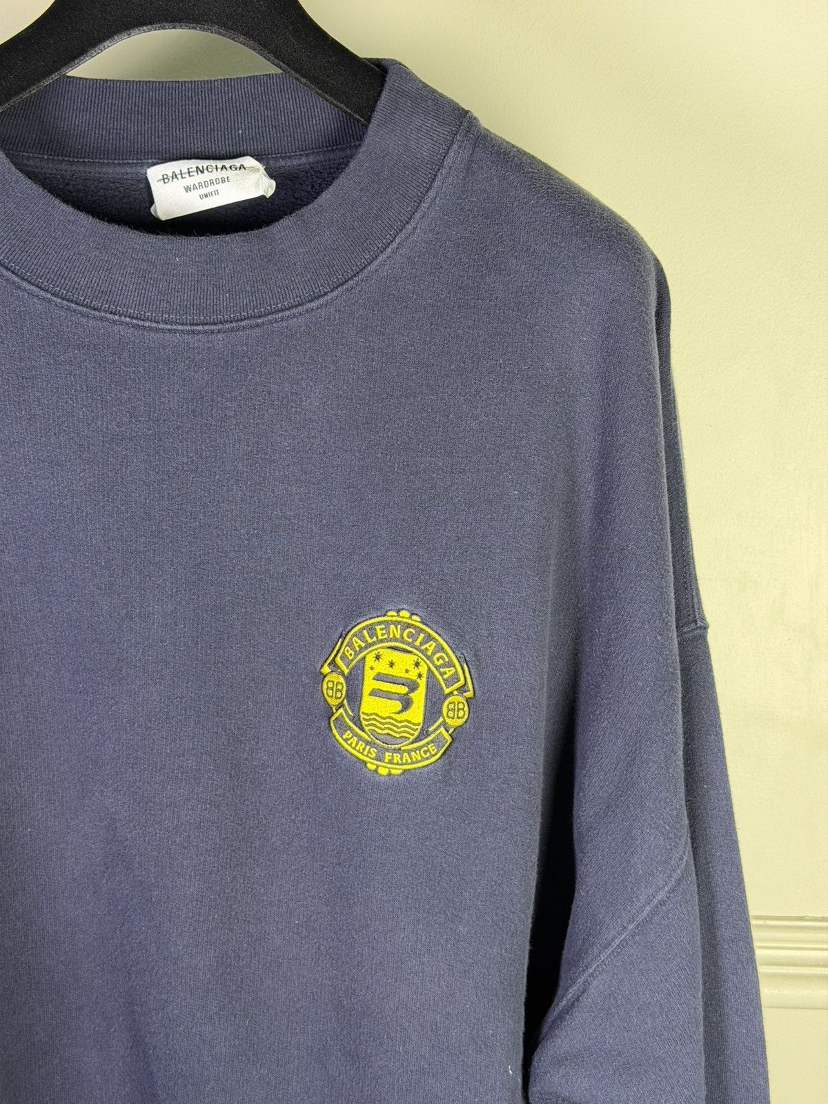 Balenciaga BALENCIAGA DEMNA 3B PARIS LOGO SPORT FOOT SWEATER Size US M / EU 48-50 / 2 - 4 Thumbnail